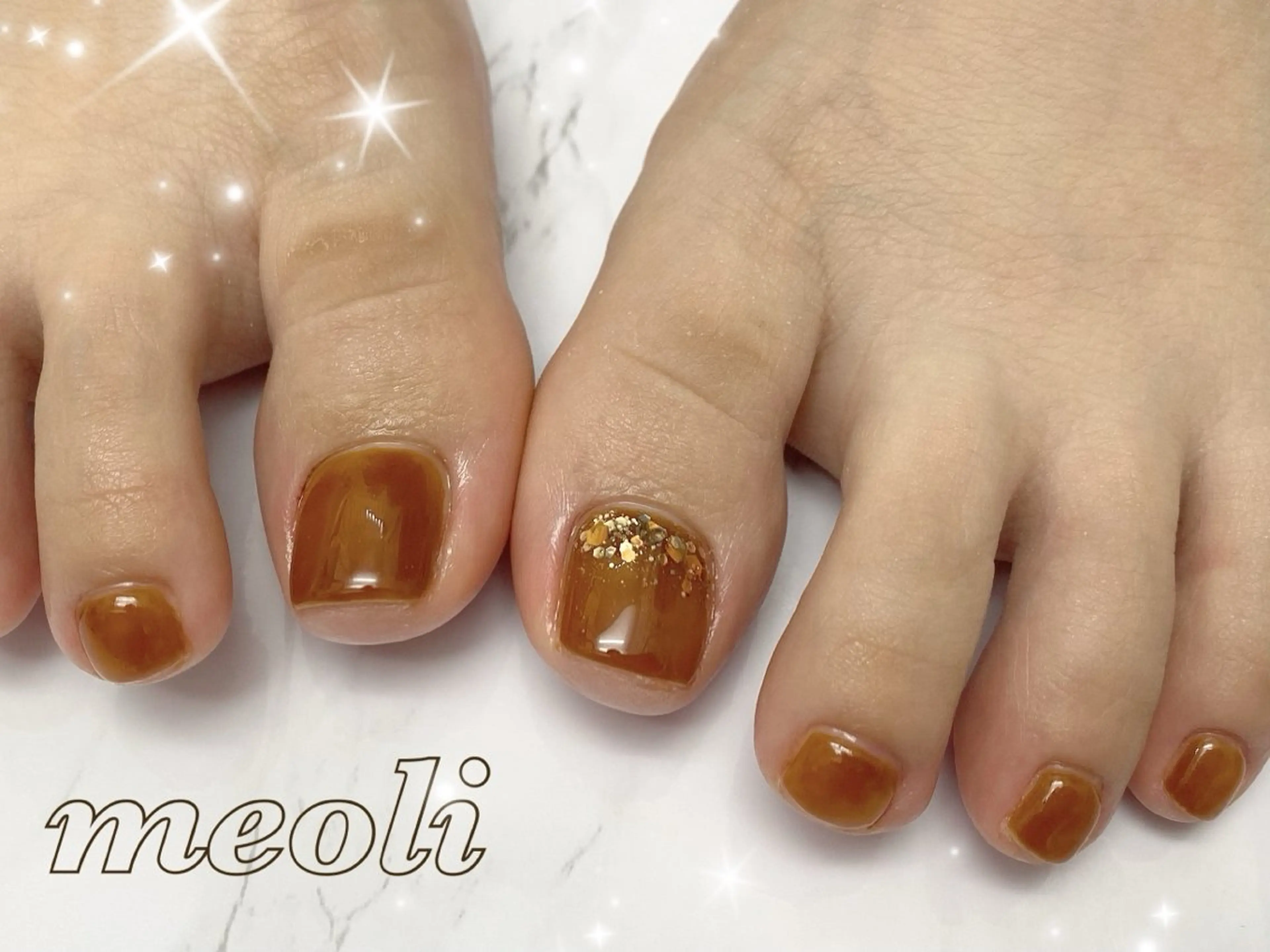 ネイル フットネイル nail salon meoli メグのネイルデザイン