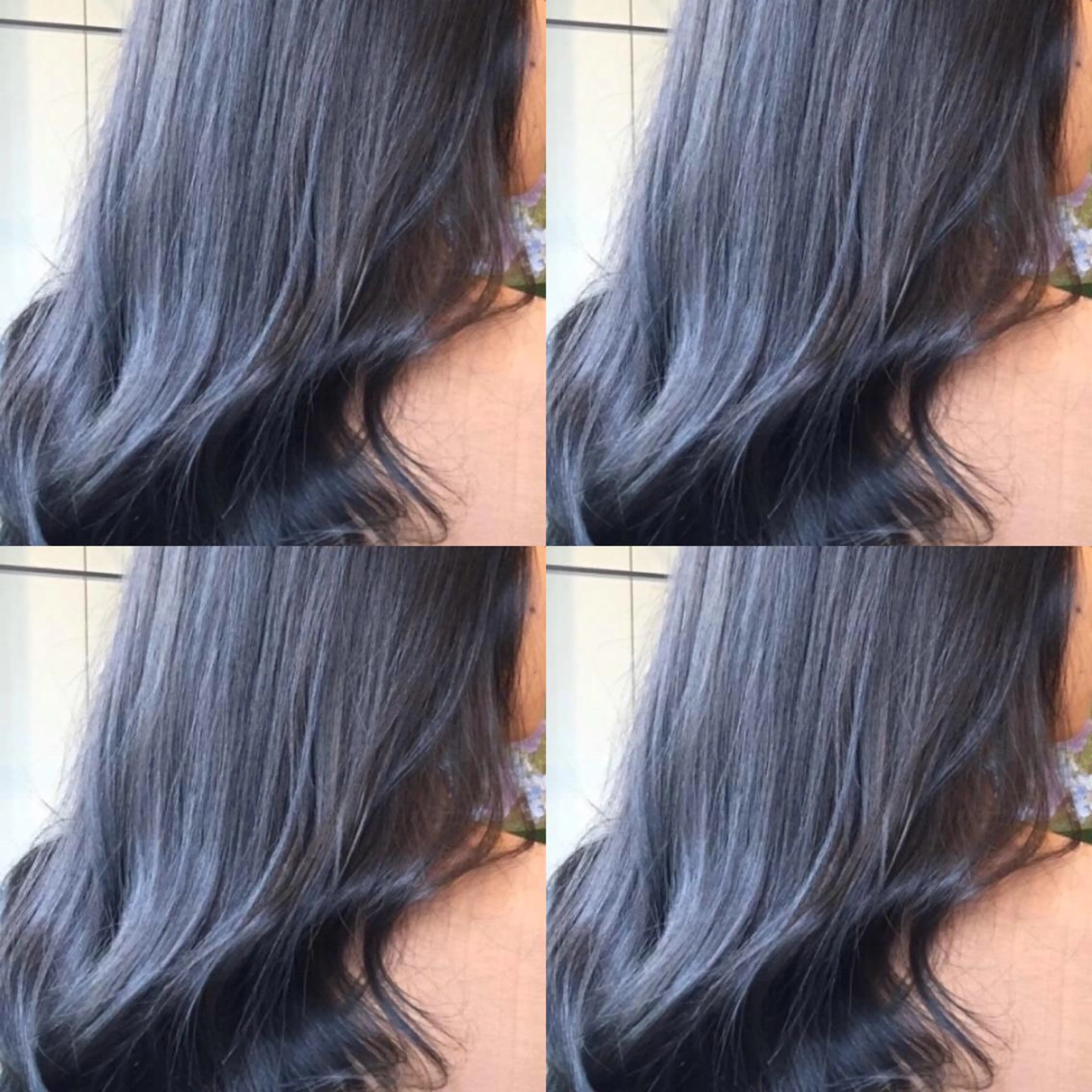 ロング カラー ヘアカラー Hanna by W_SALONのヘアスタイル