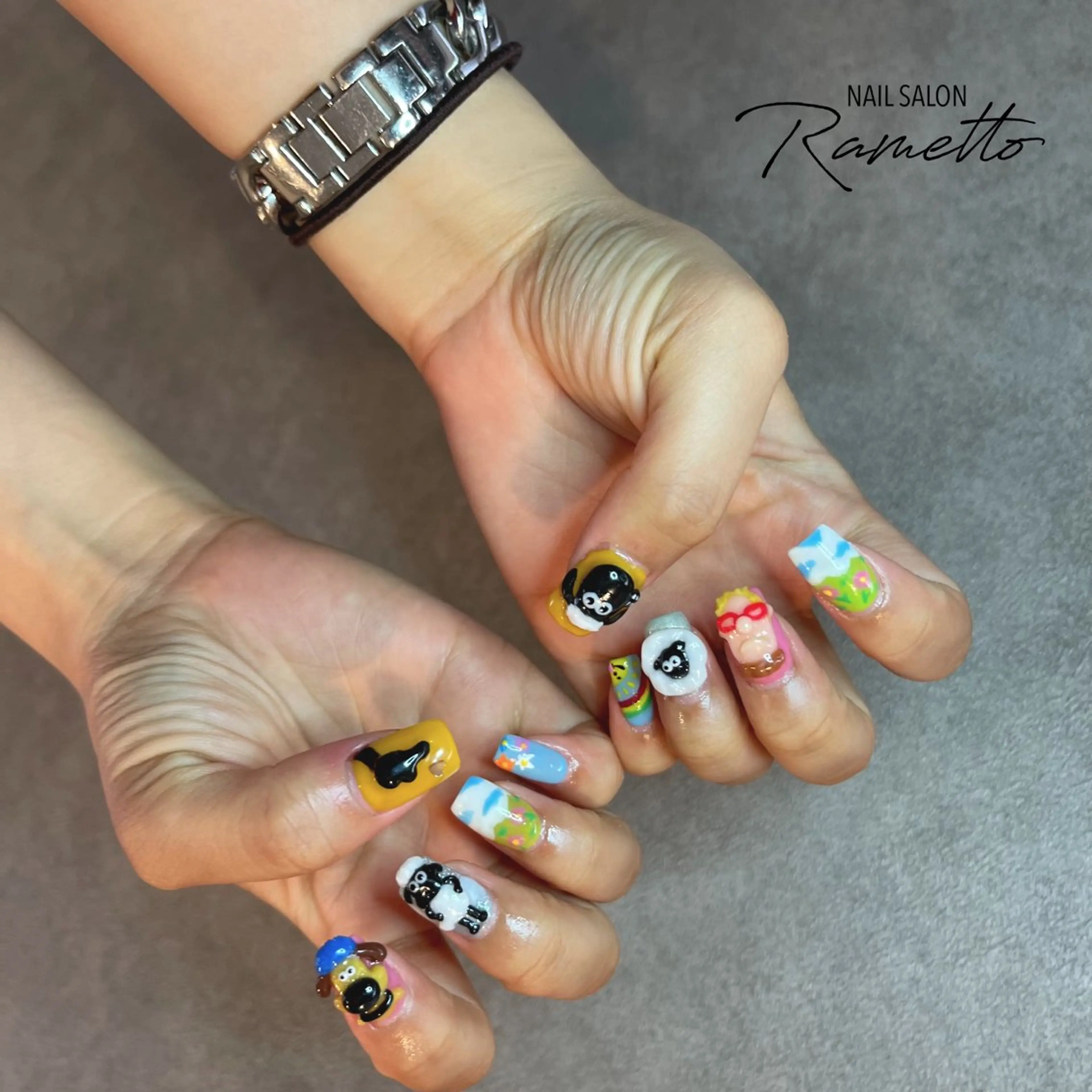 ネイル ハンドネイル NAILSALON Ramettoのネイルデザイン