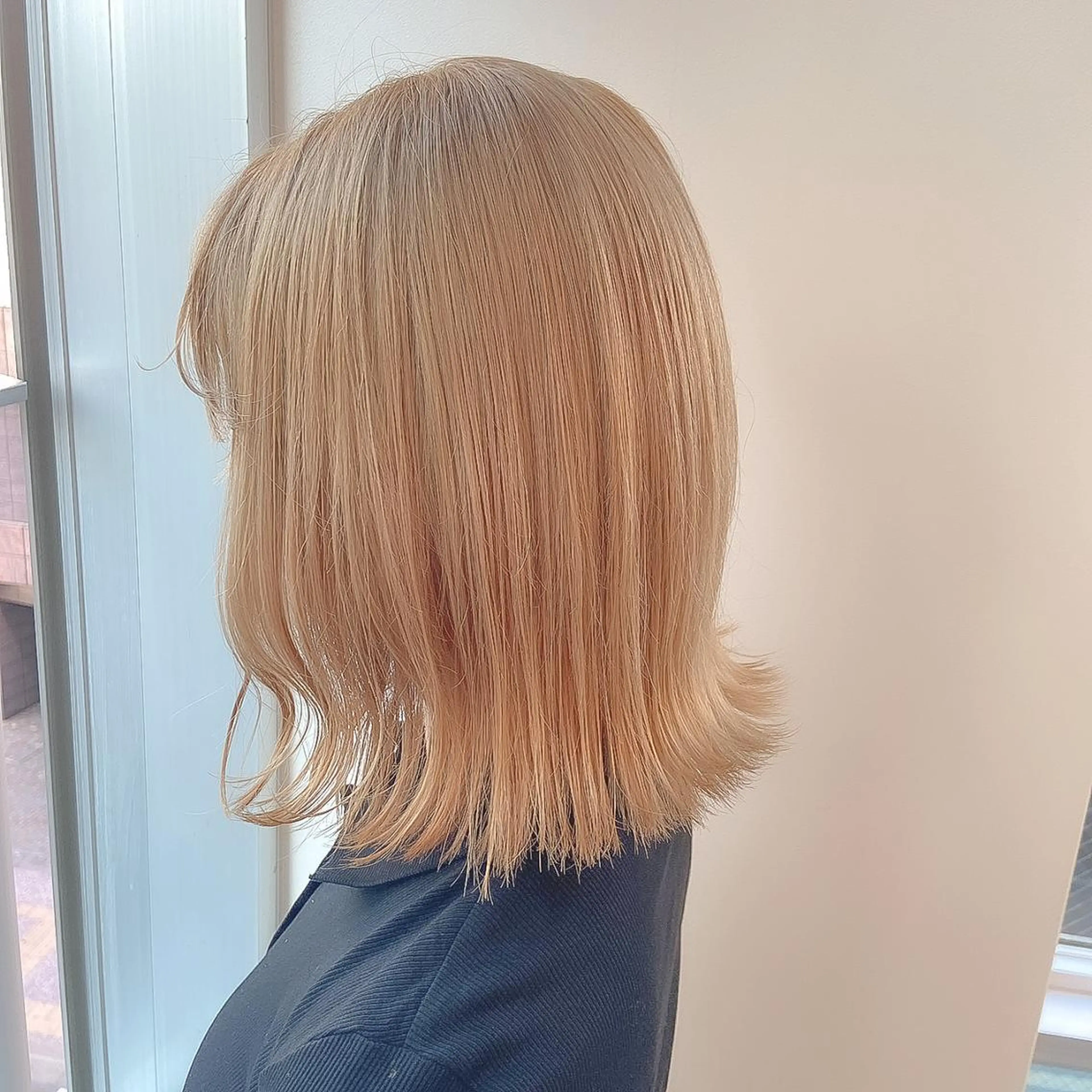 ミディアム パーマ カラー beauty beast 浦添店のヘアスタイル