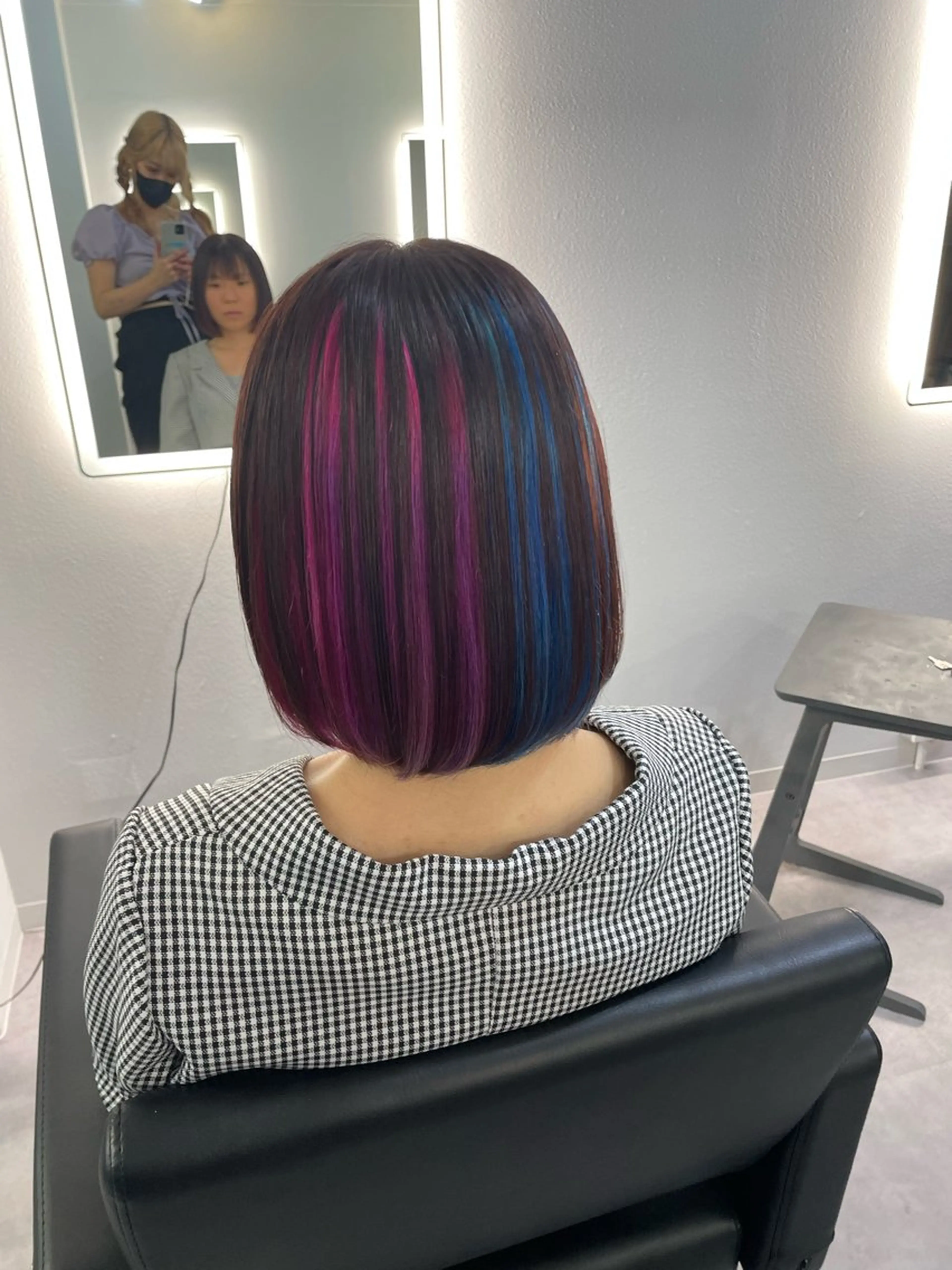 ミディアム カラー ヘアアレンジ ヘアカラー Cielro【 シェイロ 】所属・Cielro/ダブル カラー/西田咲希のヘアスタイル