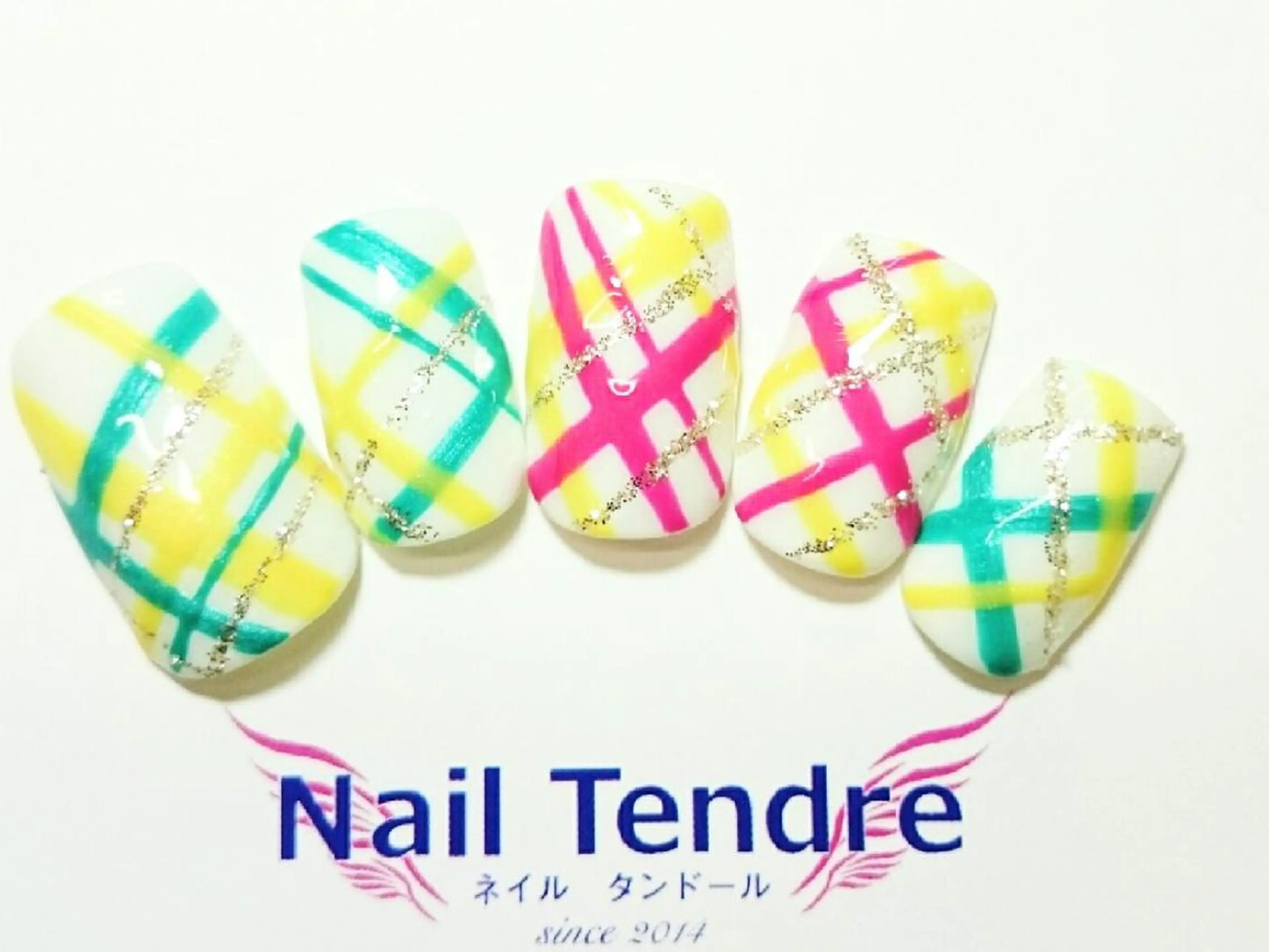 ネイル アートネイル ジェルネイル ソフトジェル ストーンネイル ハンドネイル Nail  Tendreのネイルデザイン