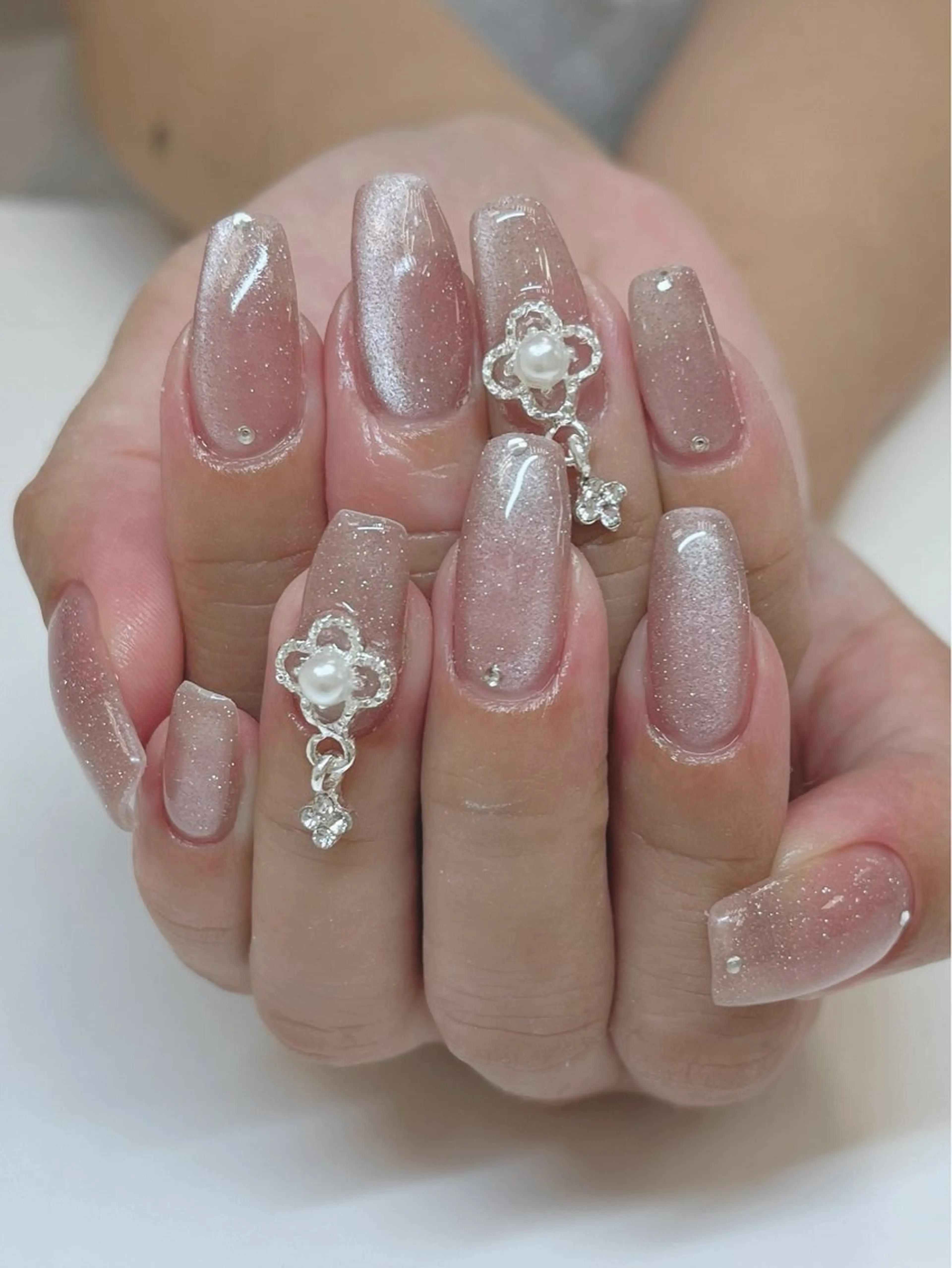 ネイル マグネットネイル ハンドネイル nailland♡ Airiのネイルデザイン