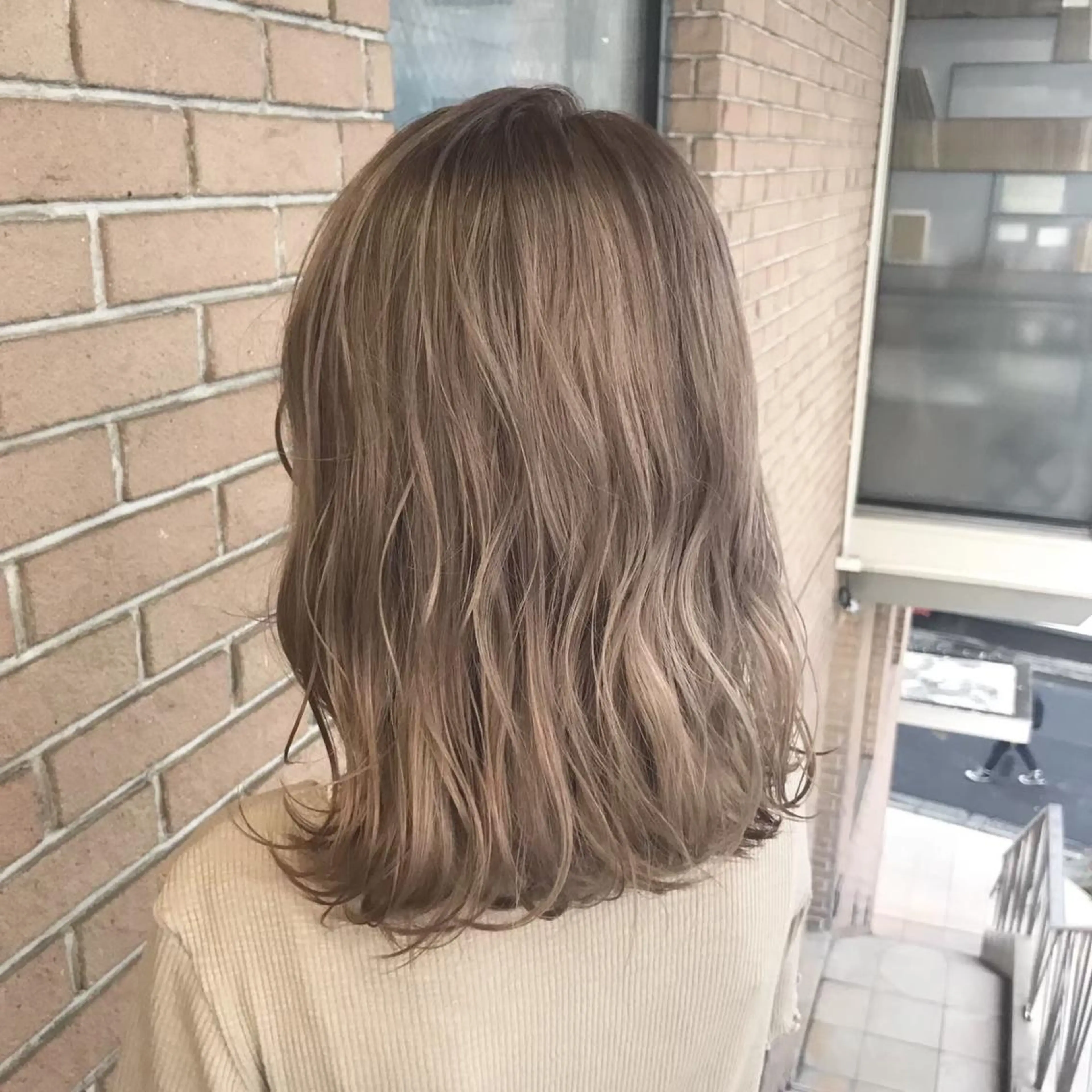 セミロング カラー ハイトーン/アレンジ 🎀アオイ🎀のヘアスタイル