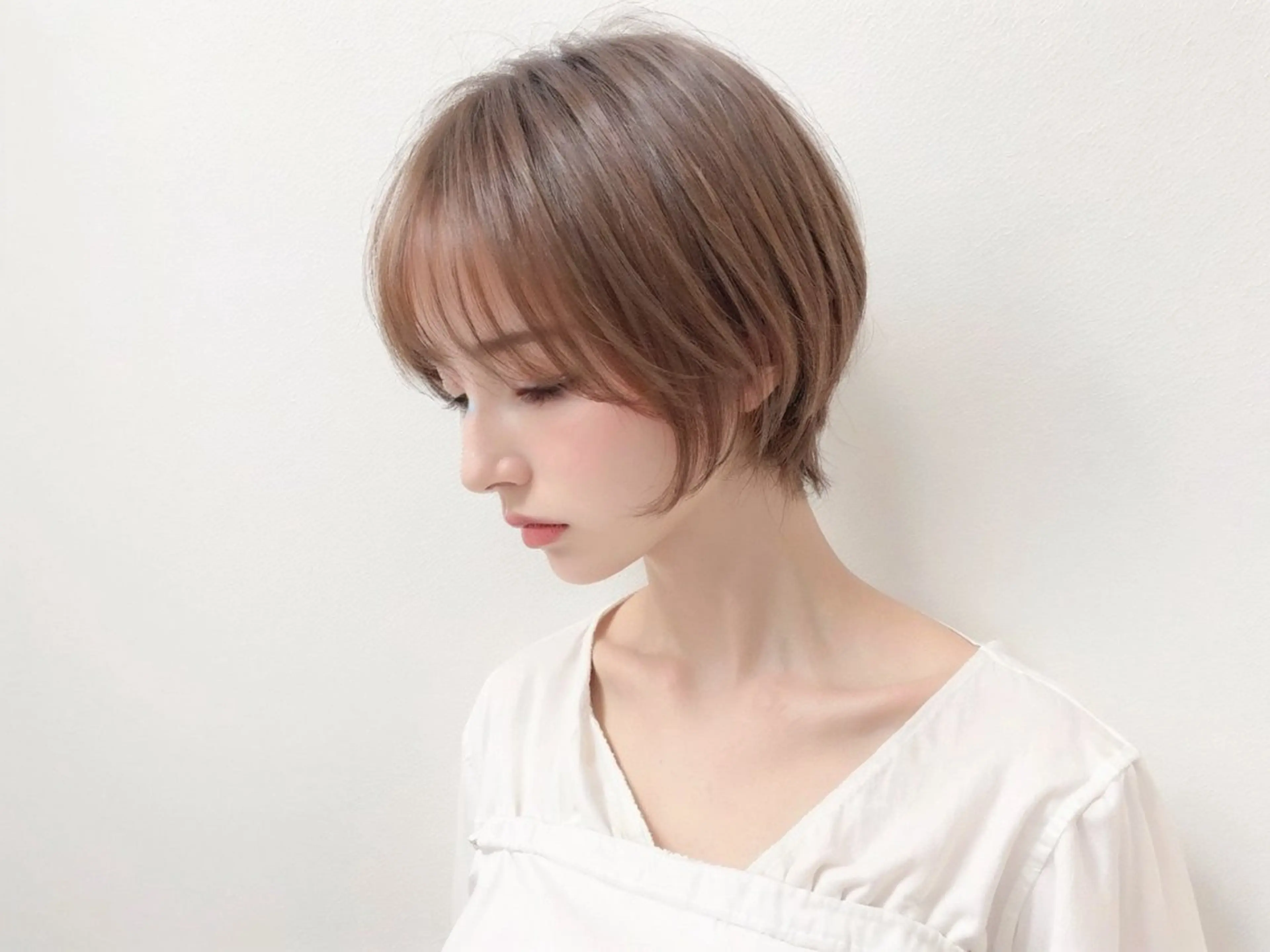 ショート カラー カット ヘアカラー トリートメント 銀座《髪質改善》 垢抜け✨布施拓也のヘアスタイル