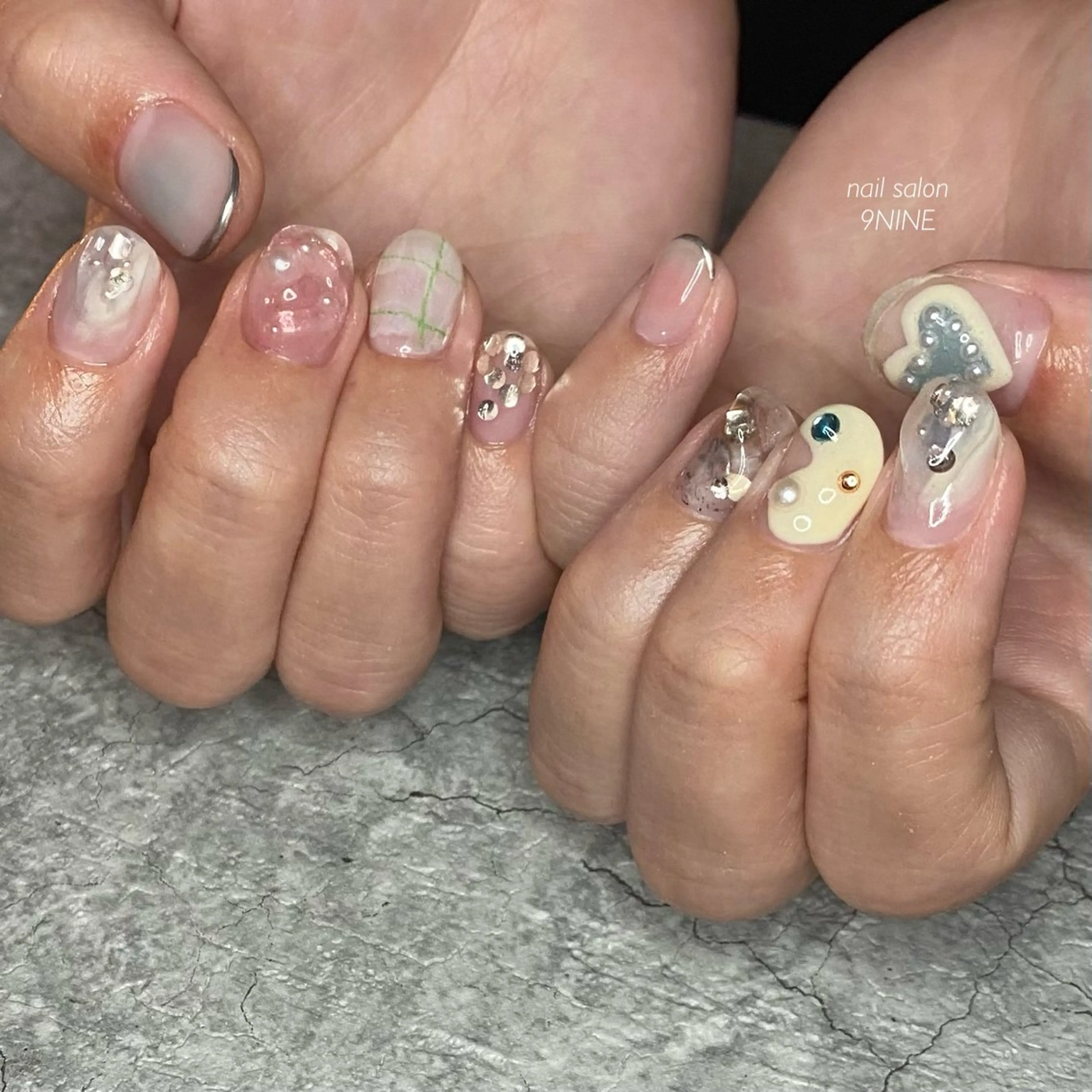 ネイル ハンドネイル nail salon  9NINE所属・nail salon 9NINEのネイルデザイン