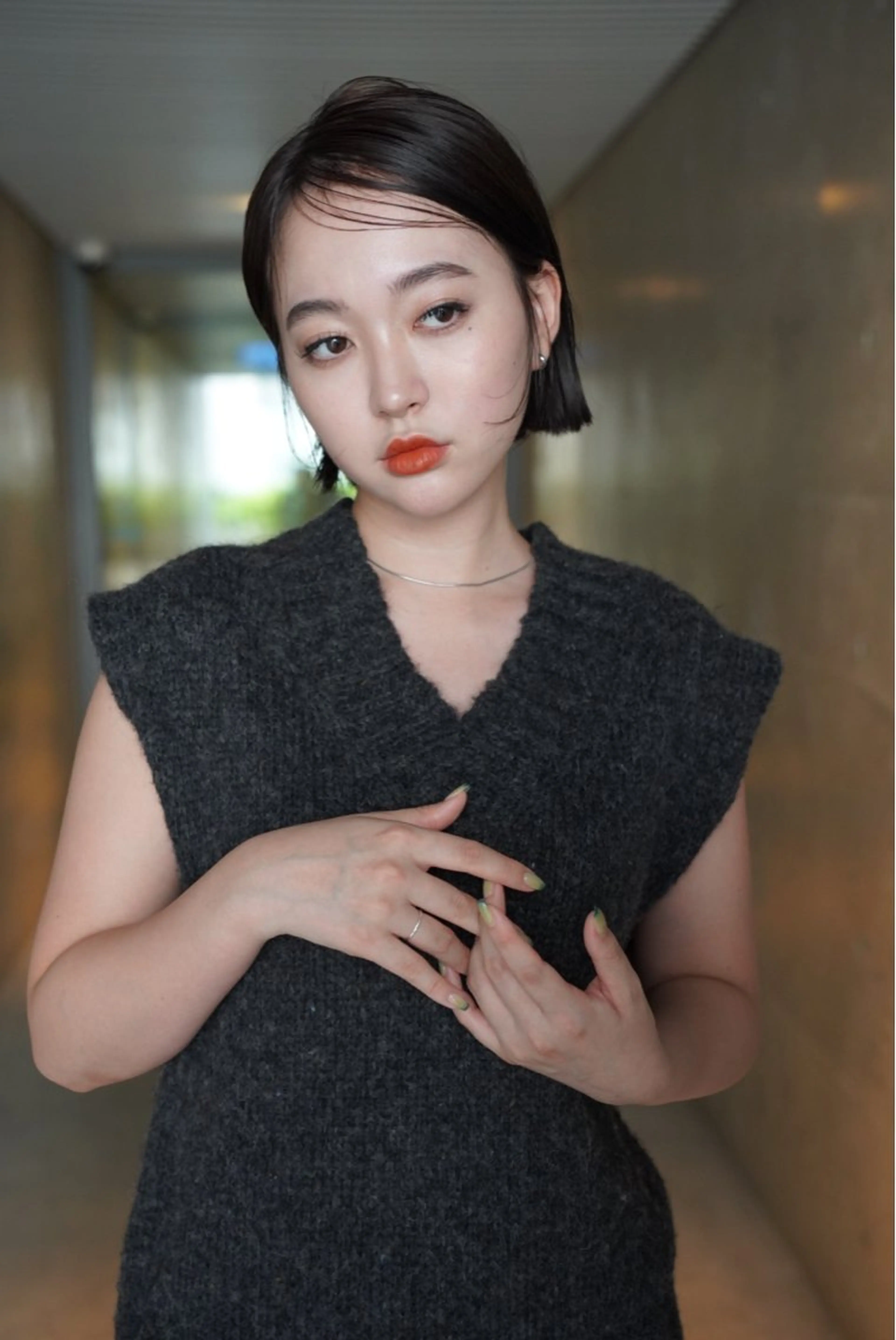 ショート カラー ヘアカラー トリートメント レディースカット🎀 NANAHAのヘアスタイル