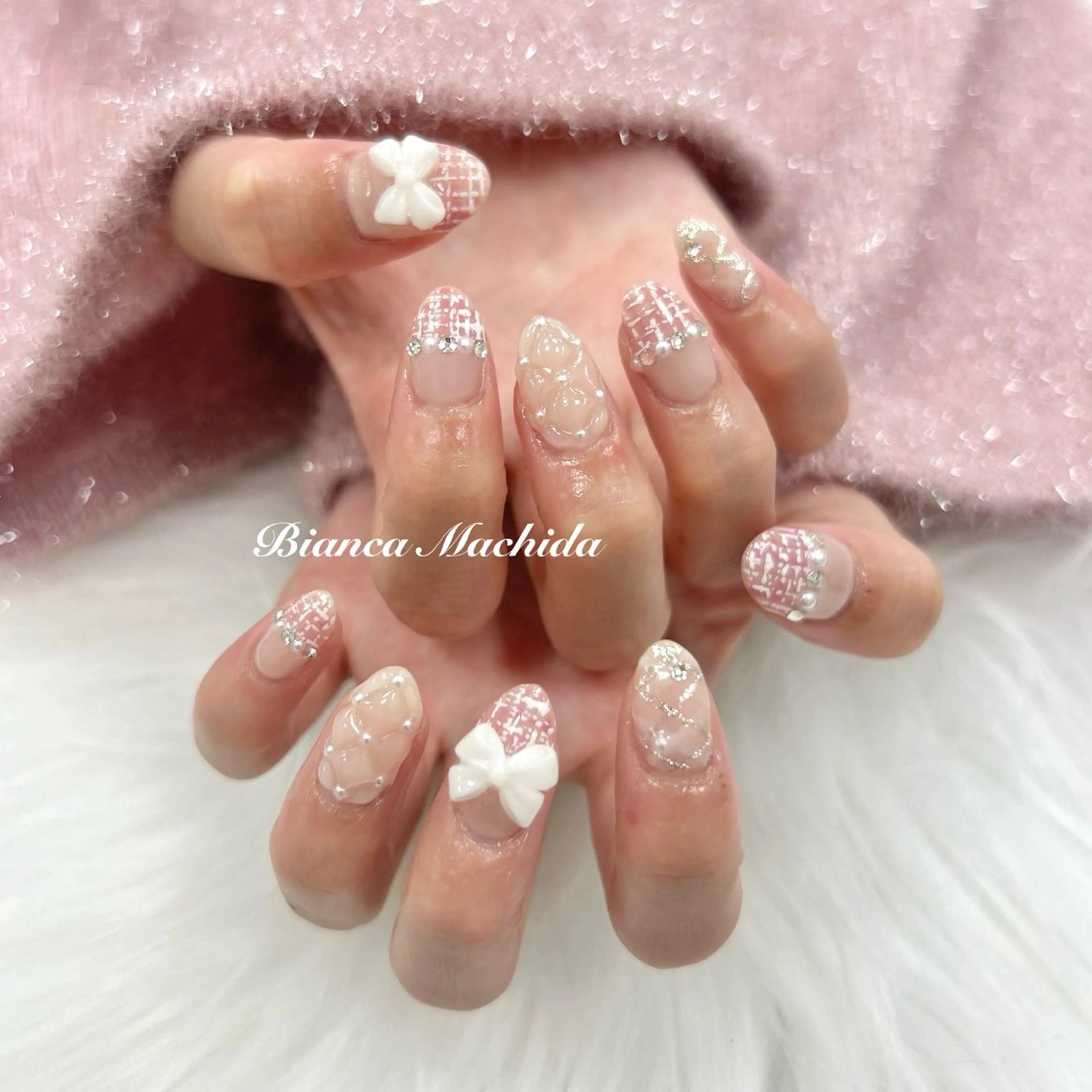 ネイル ハンドネイル ハンドケア Bianca 🪽 Nakajimaのネイルデザイン