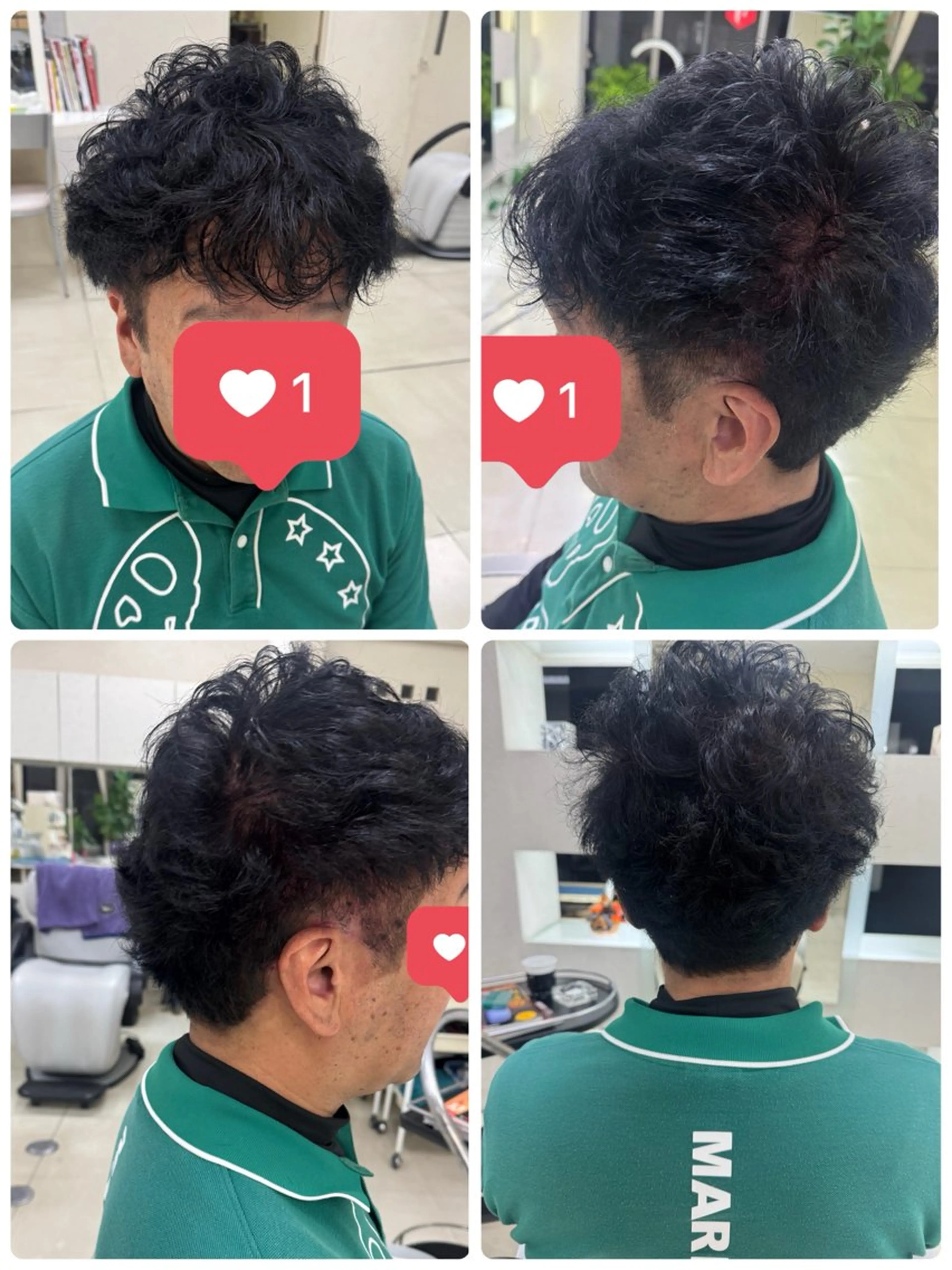 メンズ メンズパーマ タカハシ リナのヘアスタイル