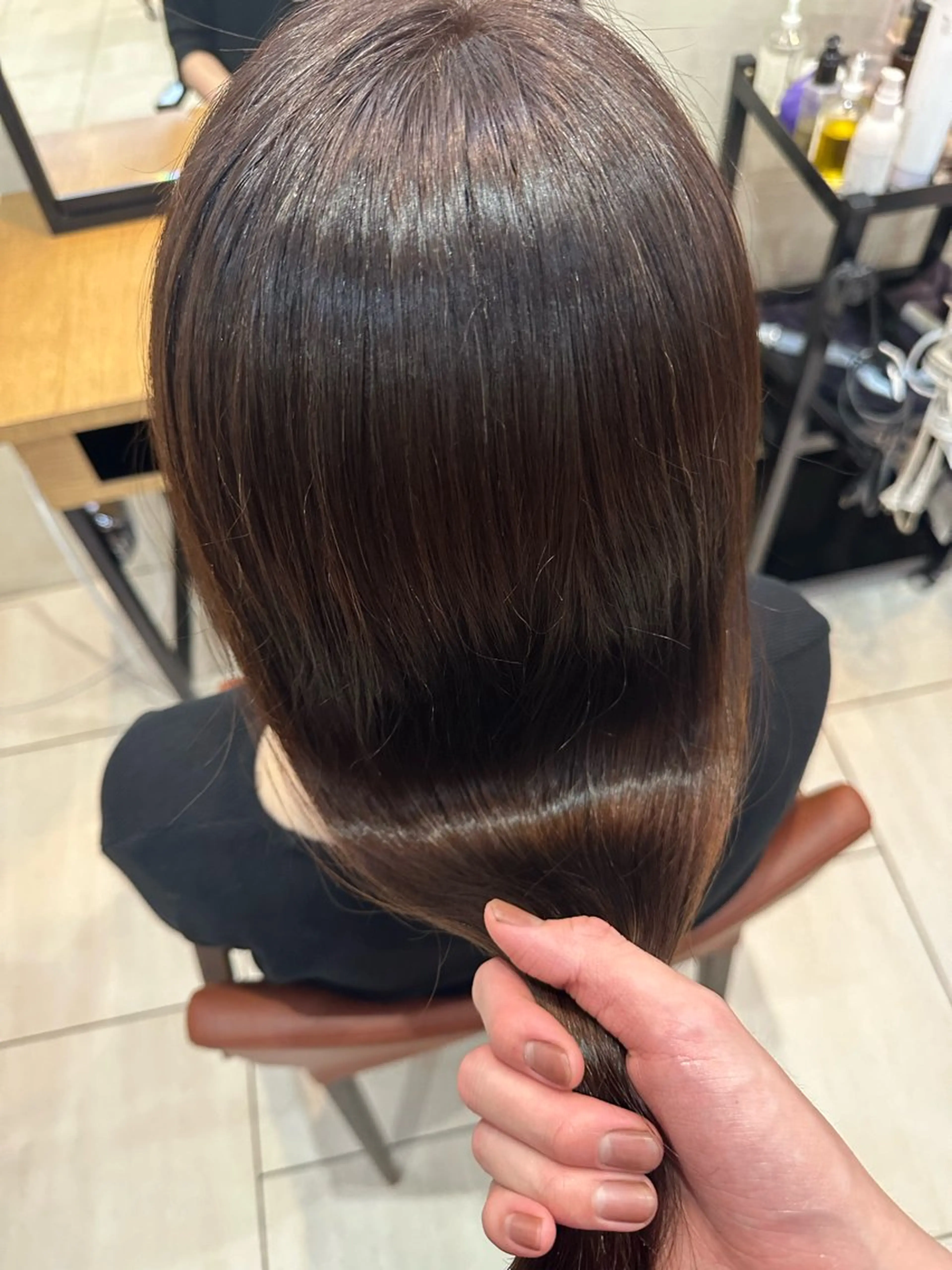 カラー 透明感カラー メンズカット/ フェザーパーマ/げんのヘアスタイル