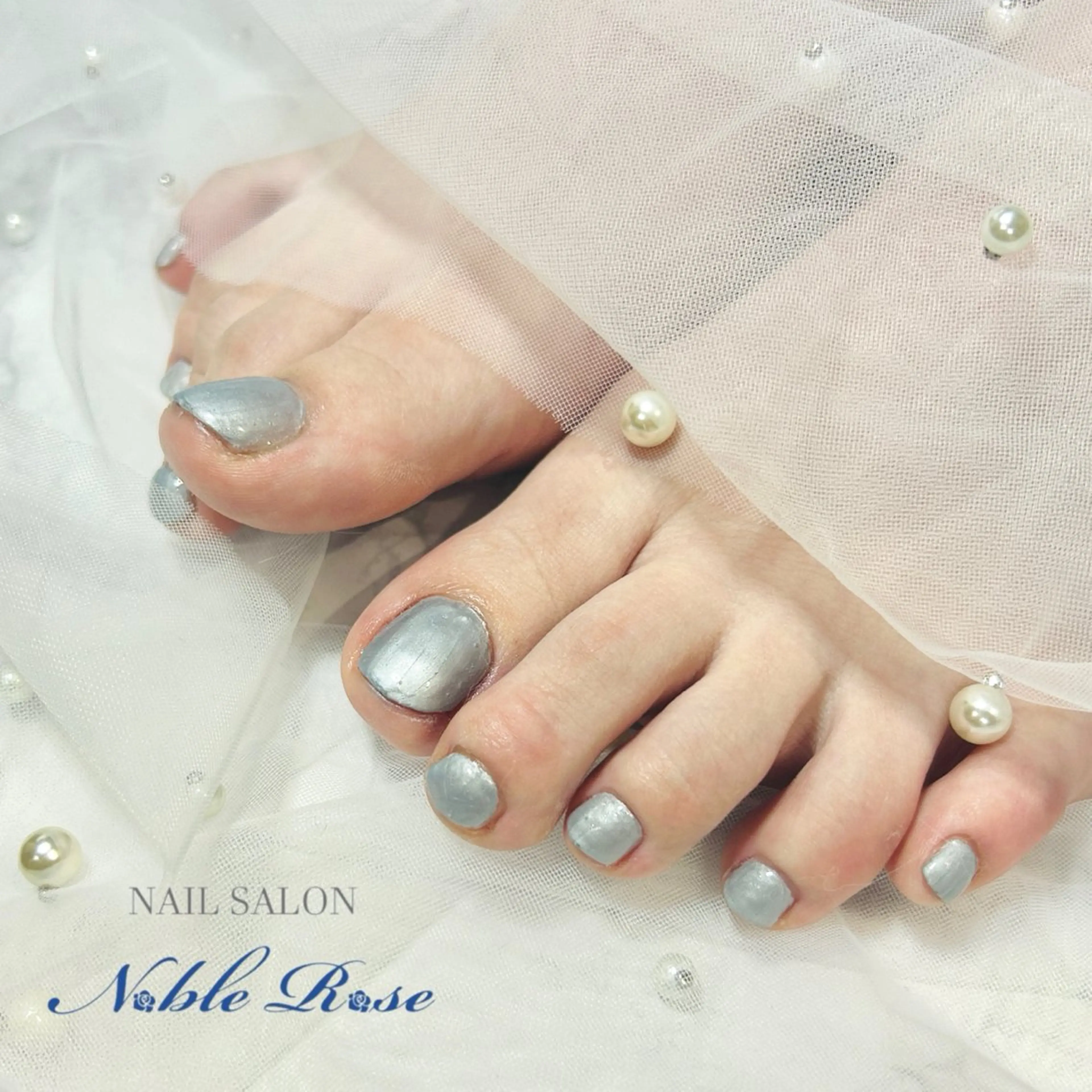 ネイル ワンカラーネイル Noble Rose🥀のネイルデザイン