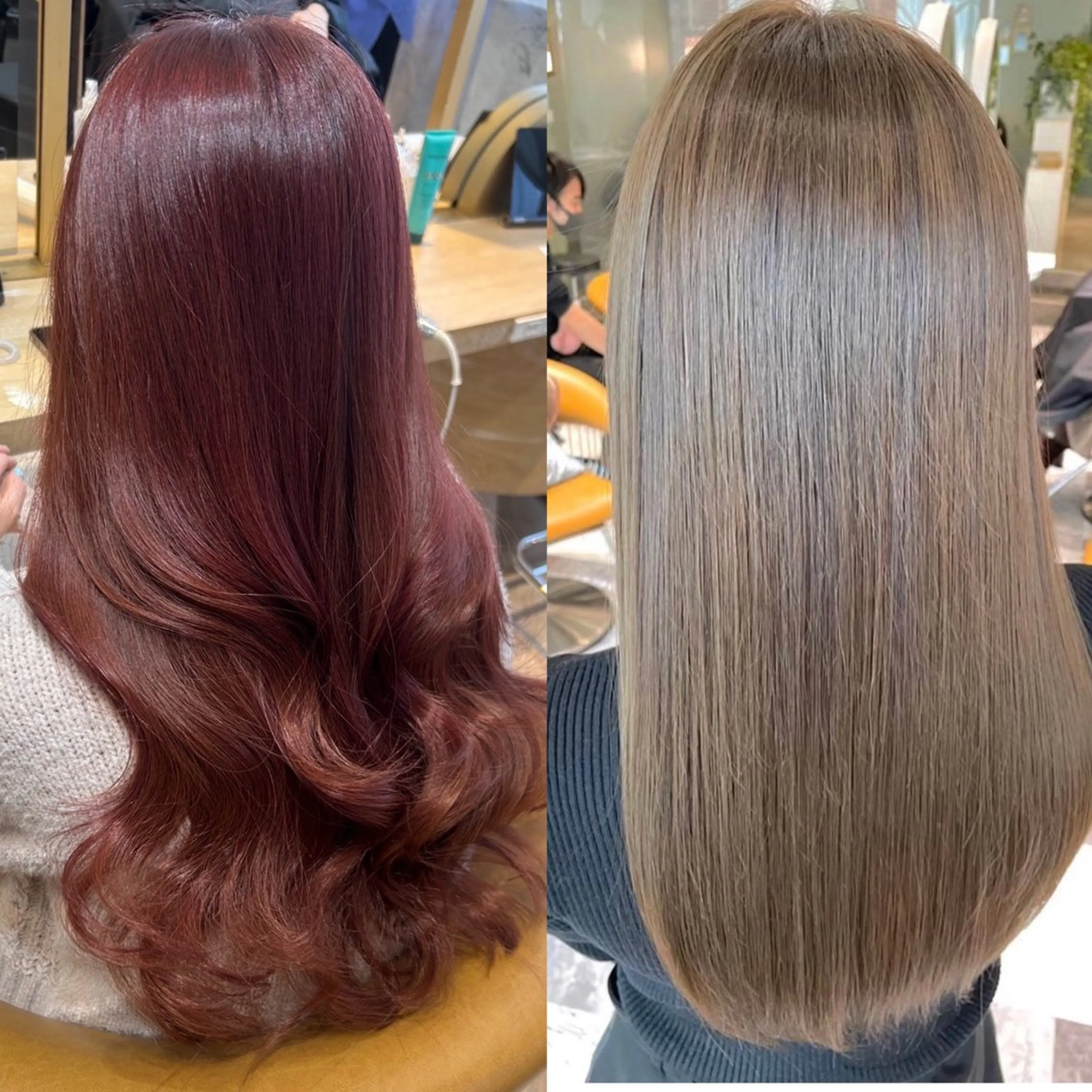 ✨期間限定価格✨💖ブリーチなしWカラー💖+カット✂️+treatmentの写真