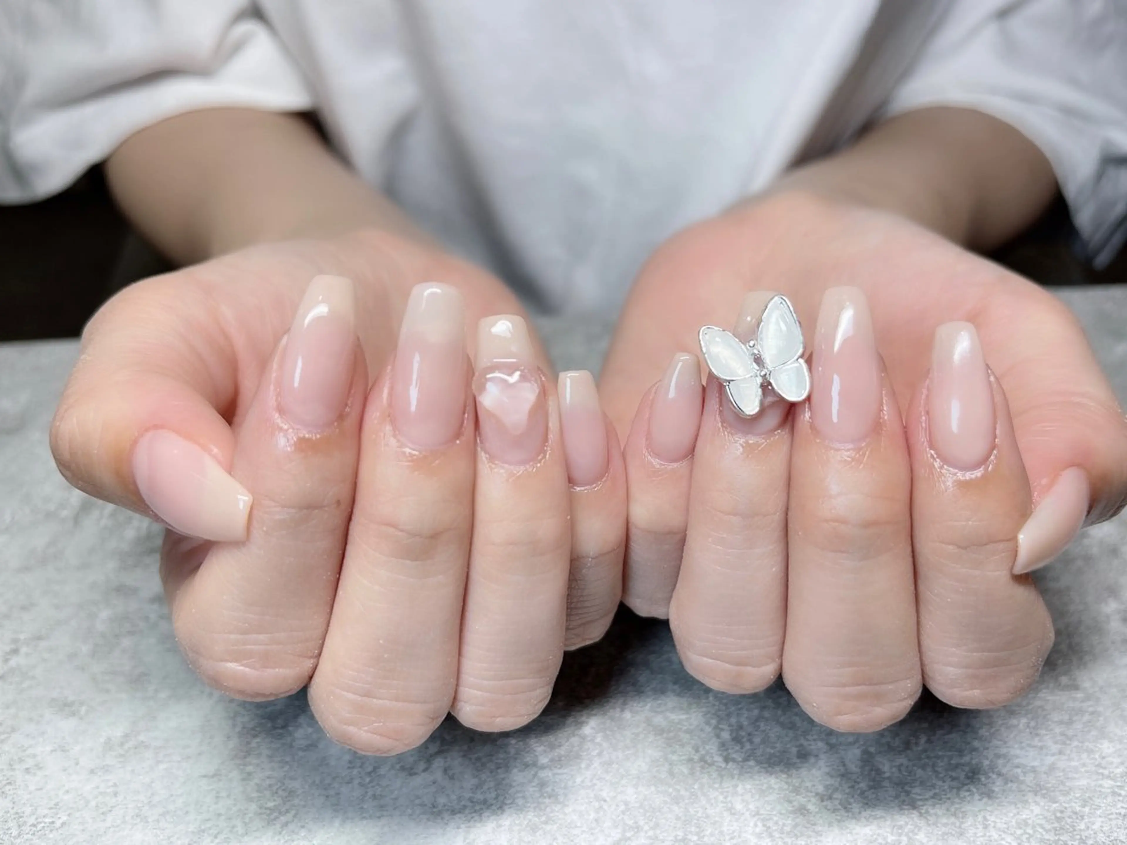 ネイル シンプルネイル glance nailのネイルデザイン