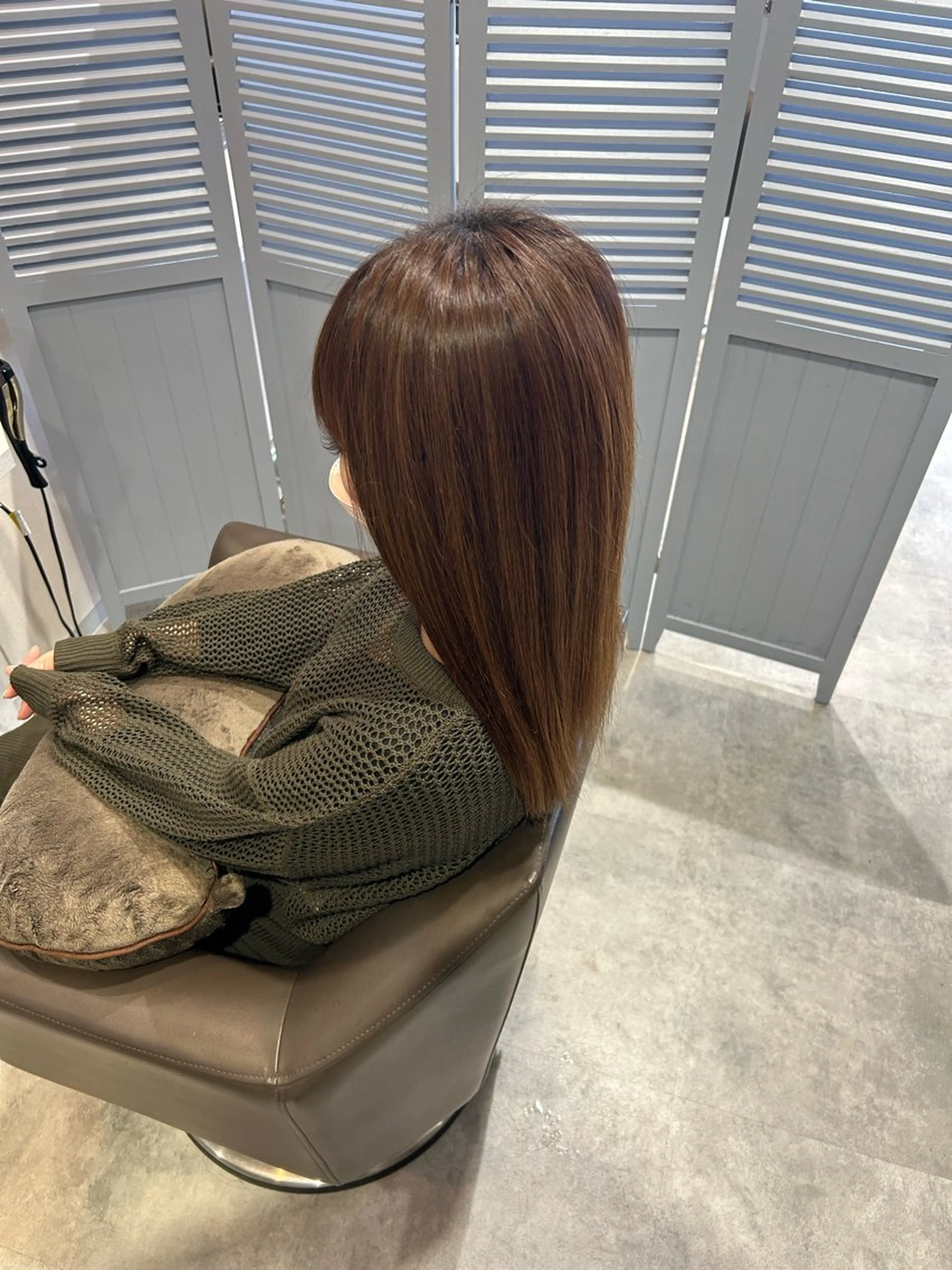 ロング 縮毛矯正 トリートメント SUGAR/ソウ モデル募集中‼︎のヘアスタイル