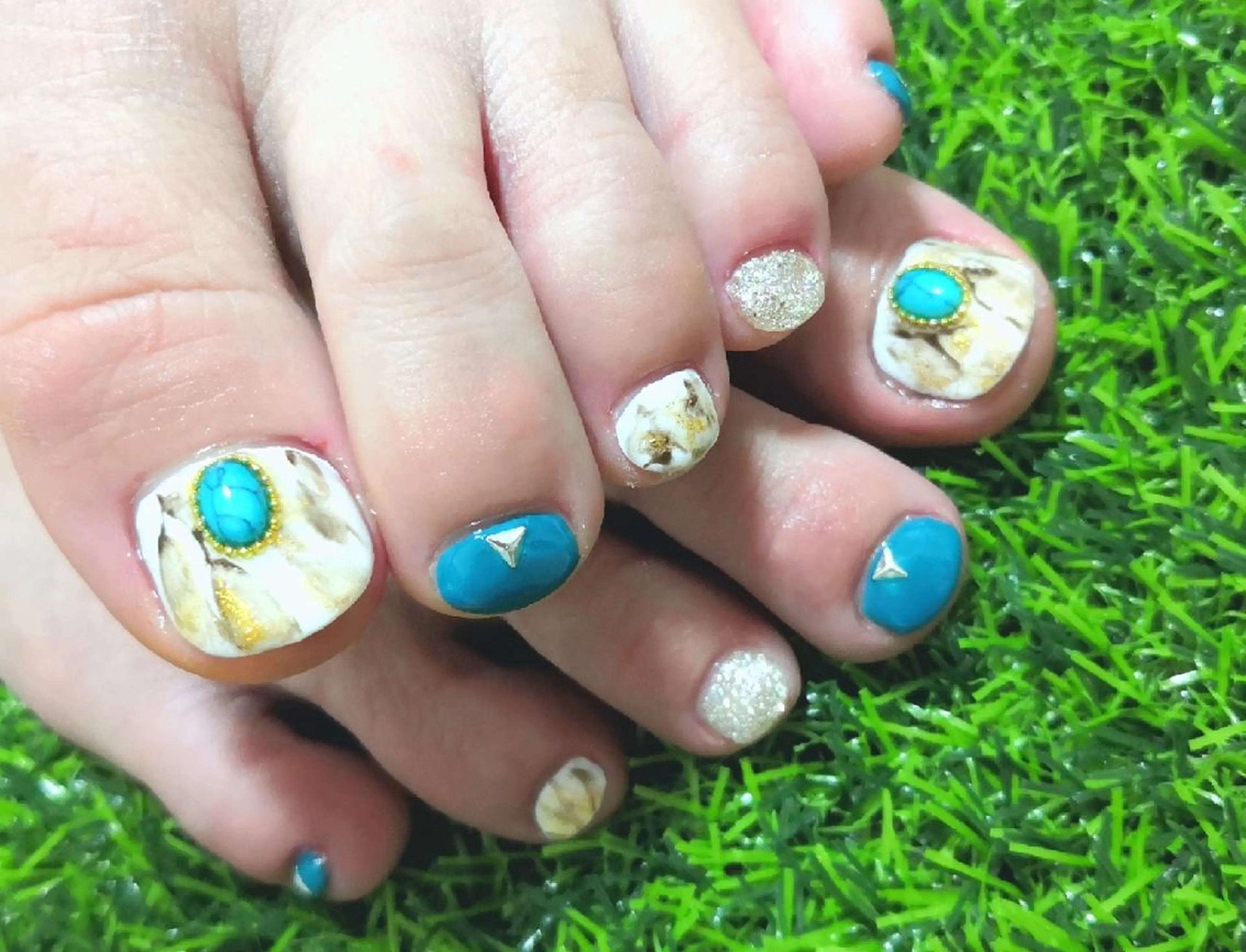 ネイル フットネイル Nailsalon WAO!!!のネイルデザイン