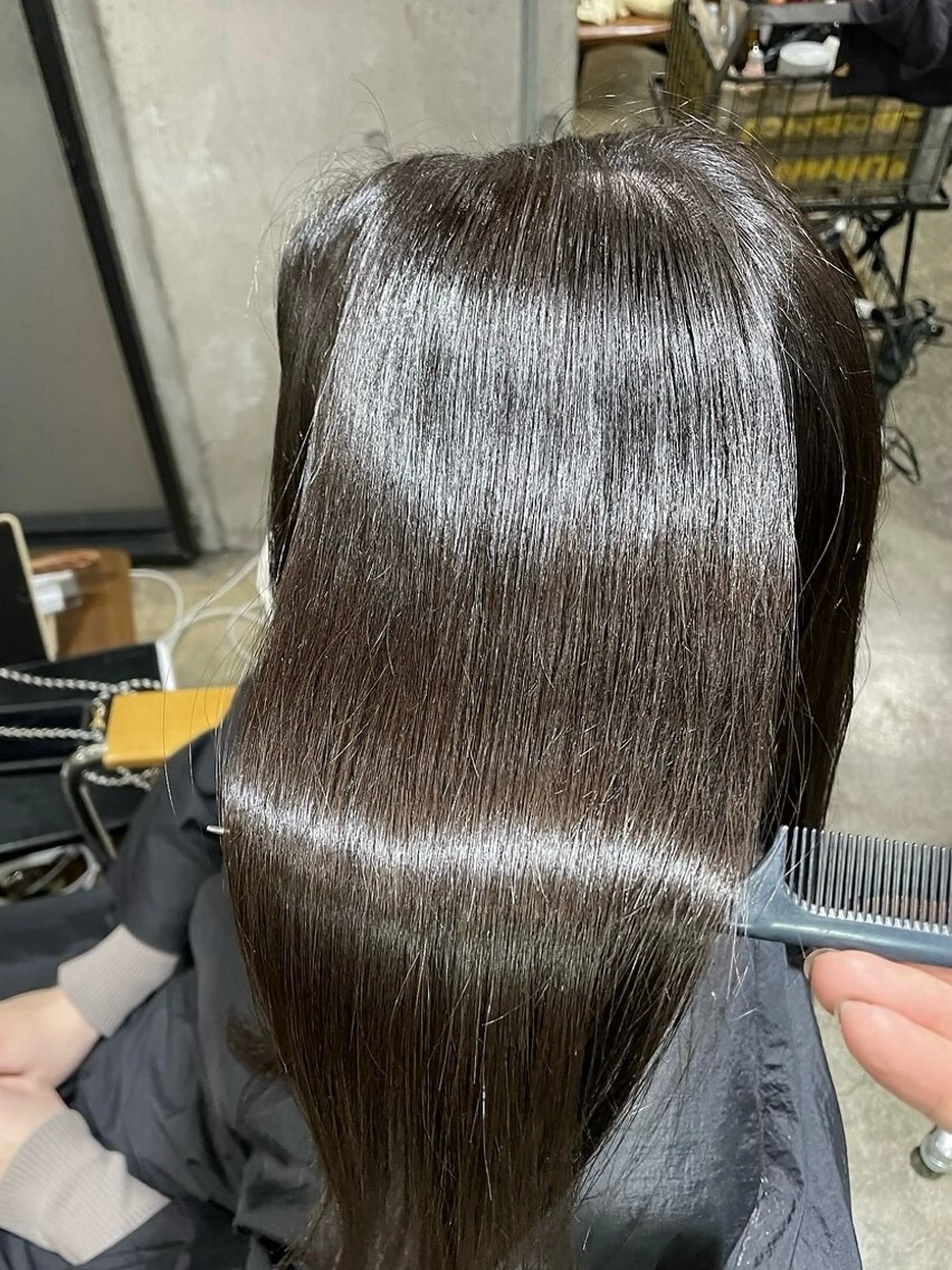 ロング トリートメント 艶カラー/髪質改善 🩶Yukiのヘアスタイル