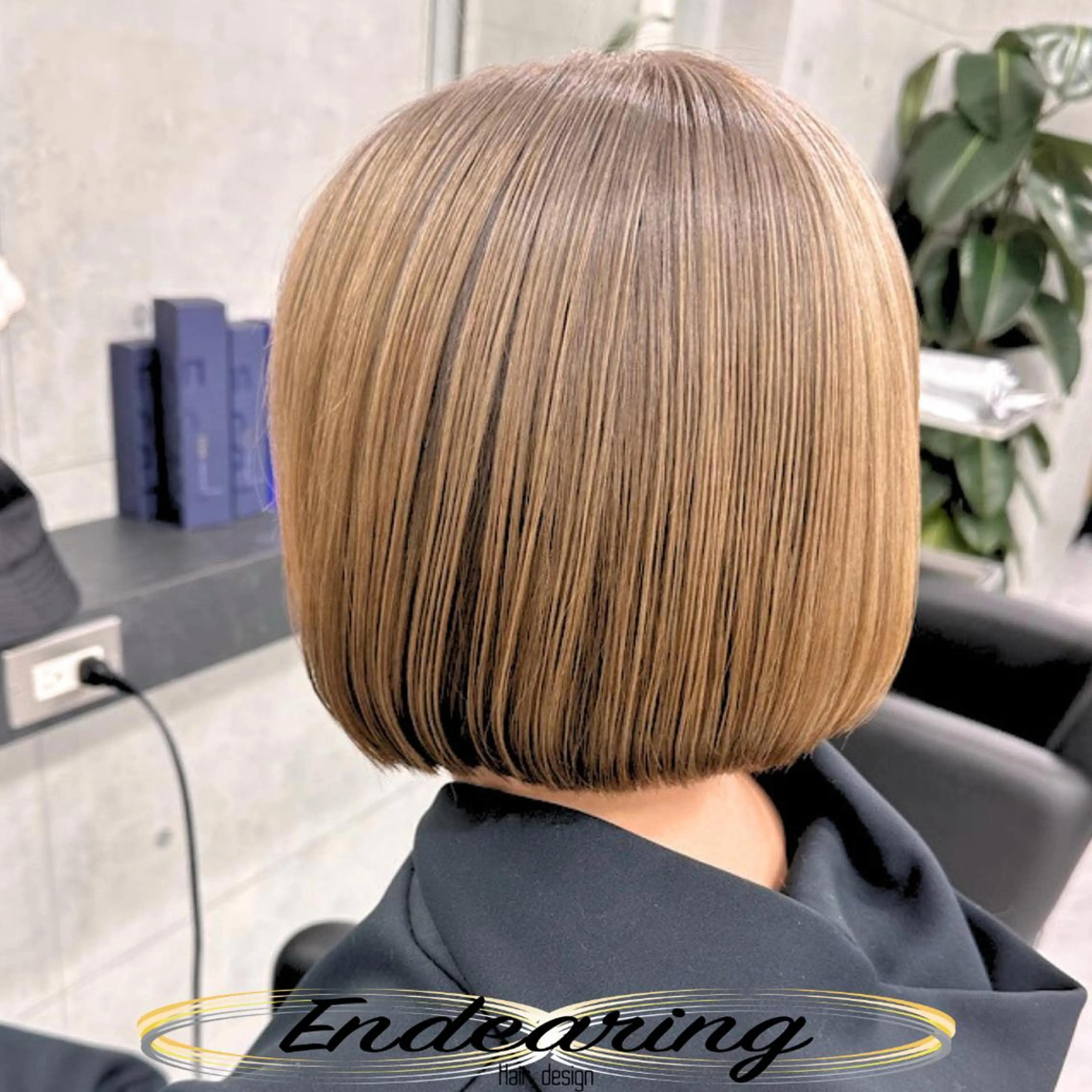 カラー ブリーチ デザインカラー インナーカラー ボブ ヘアカラー Endearing 銀座/YOKOのヘアスタイル