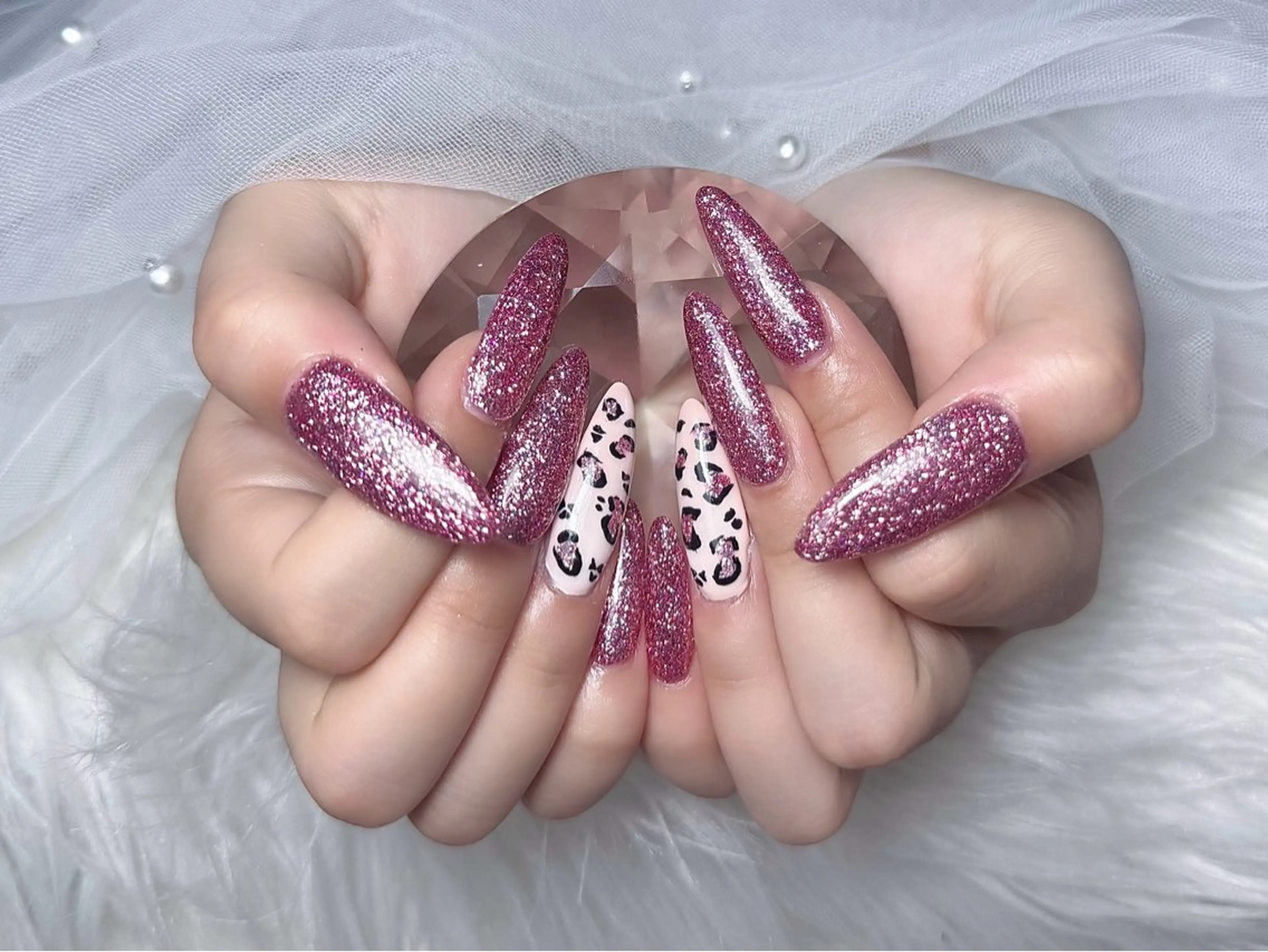 💅【オフ無料】持ち込みデザインネイル（M）💖 ¥7,500✨の写真