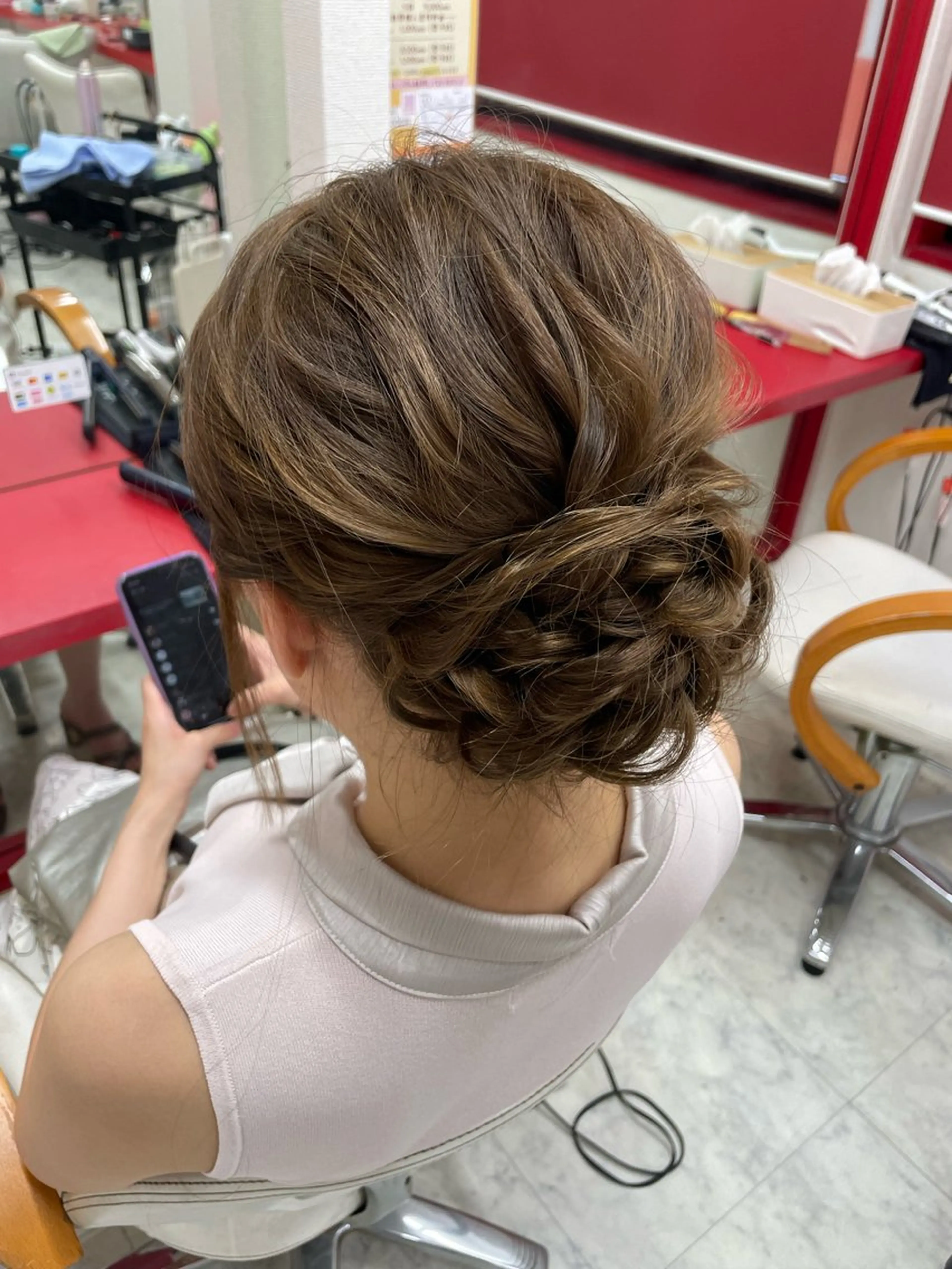 セミロング GINZA Studio S2所属・♥StudioS2 ななみ♥のヘアスタイル