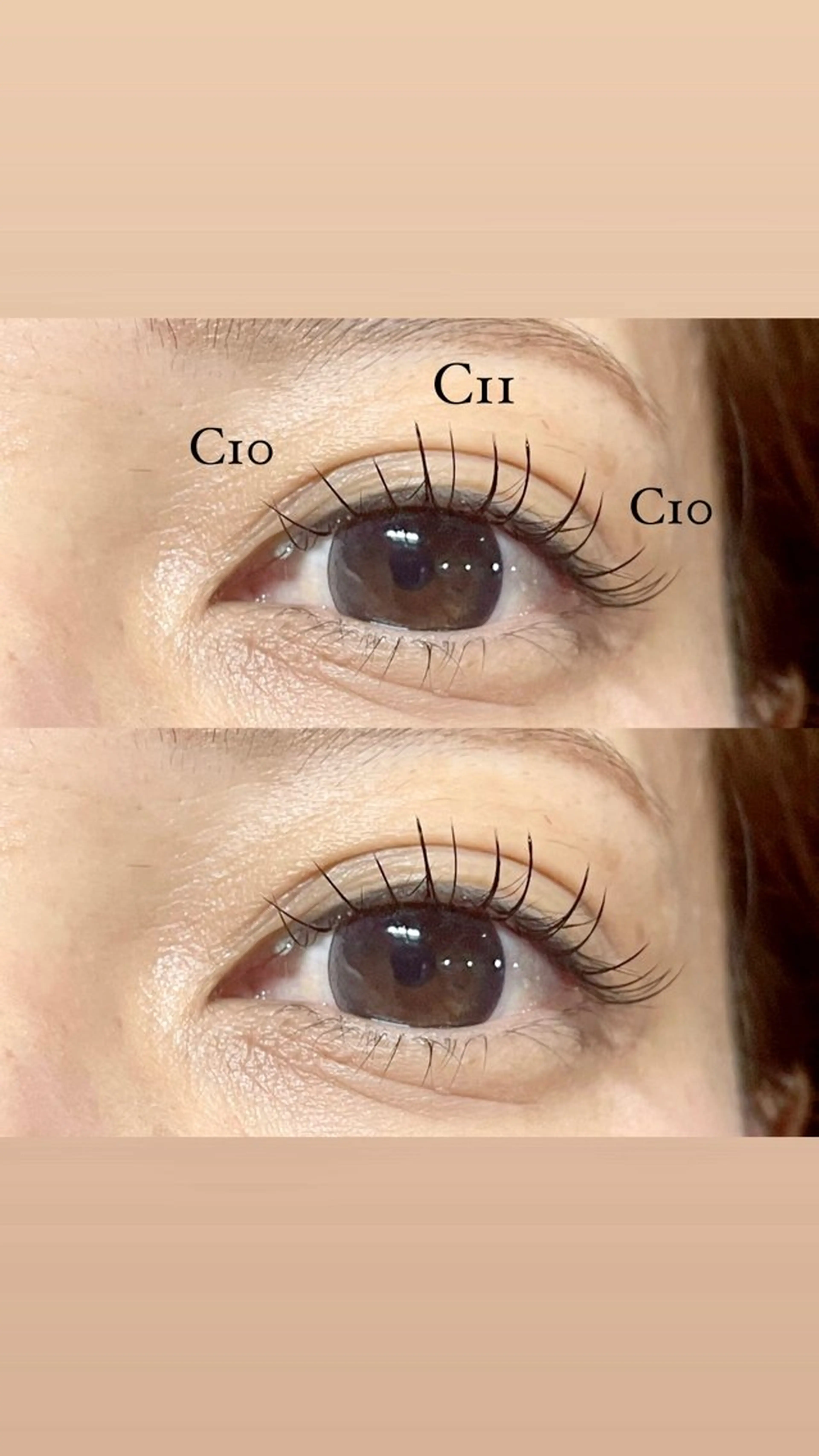 マツエク・マツパ フラットラッシュ ＋tico _ayanaのマツエク・マツパデザイン