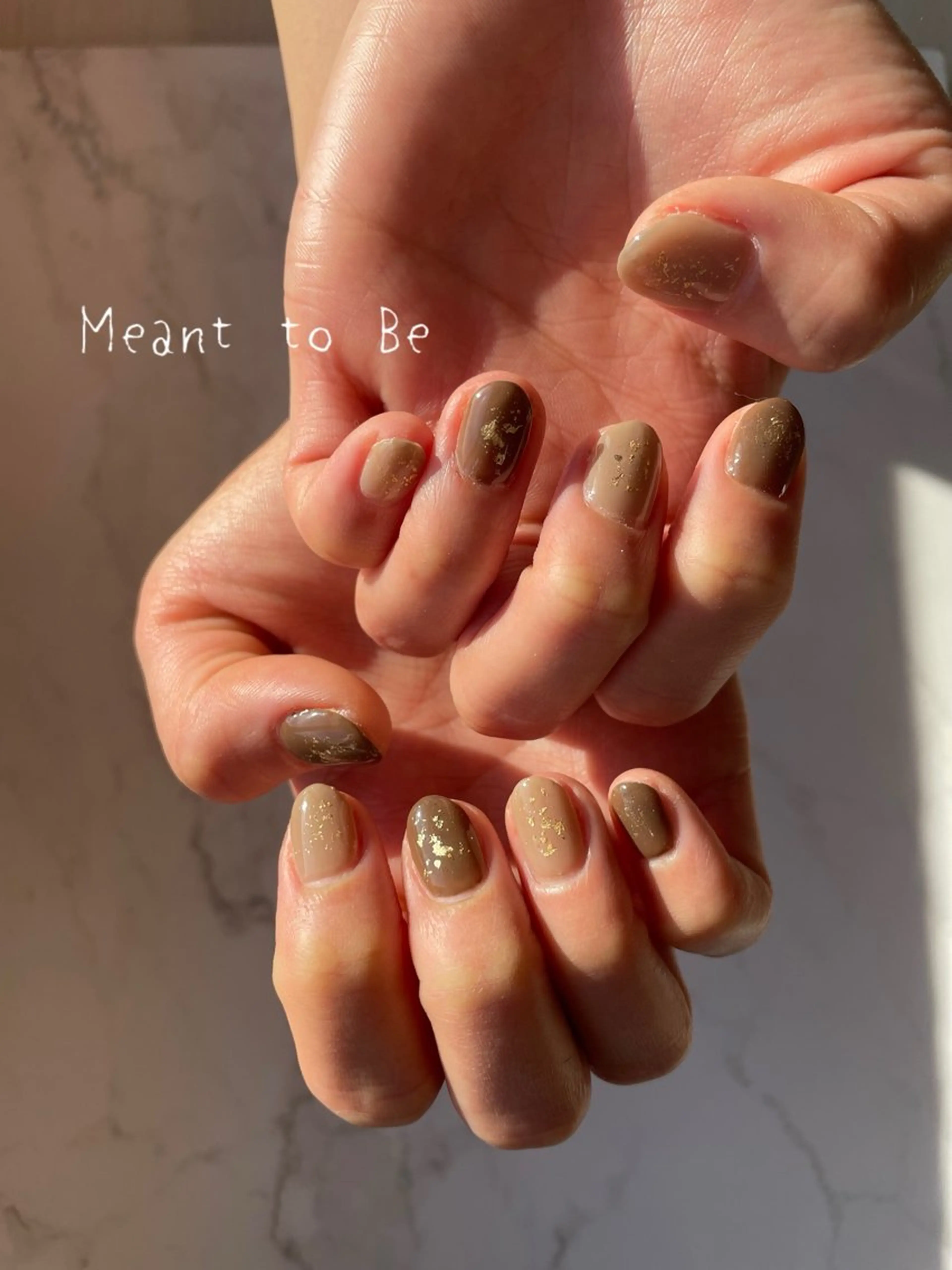 ネイル ジェルネイル オフィスネイル パラジェル シンプルネイル バレンタイン Meant to Be〜ご縁に感謝〜のネイルデザイン