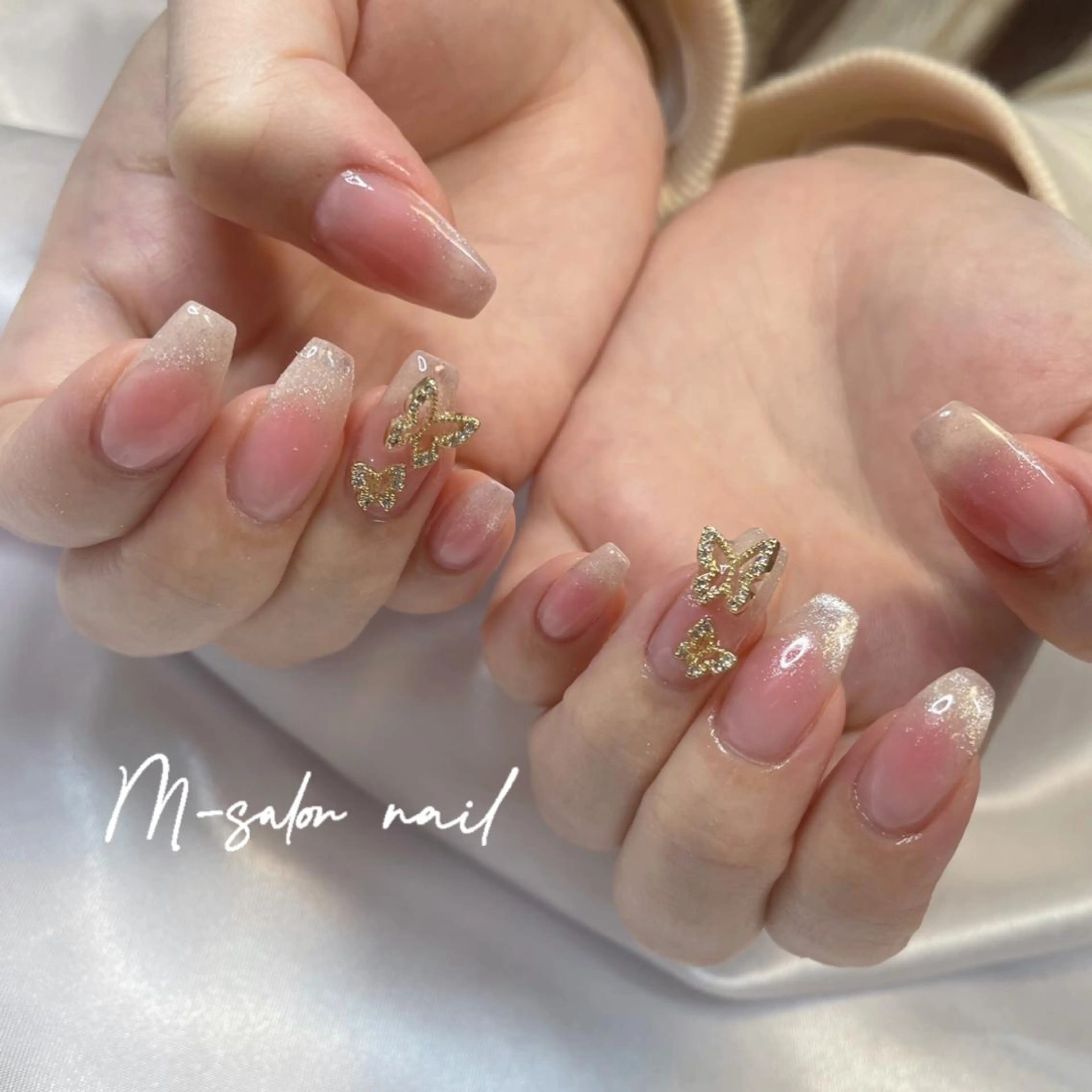 ネイル ハンドネイル 韓国/網紅/パーツ M-salonのネイルデザイン