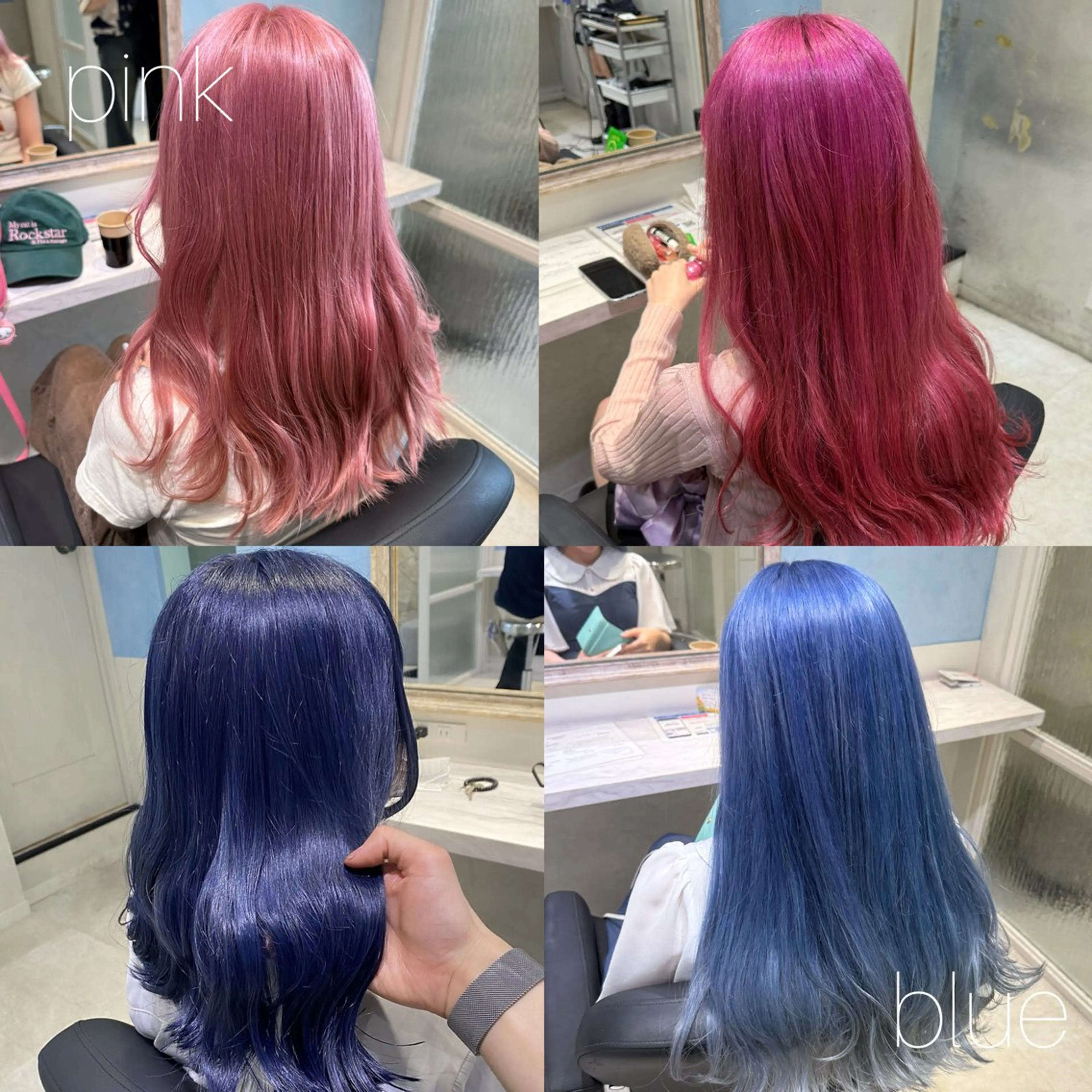 セミロング カラー ヘアカラー トリートメント 🦋ブリーチ/カラー 専門Aya💖のヘアスタイル