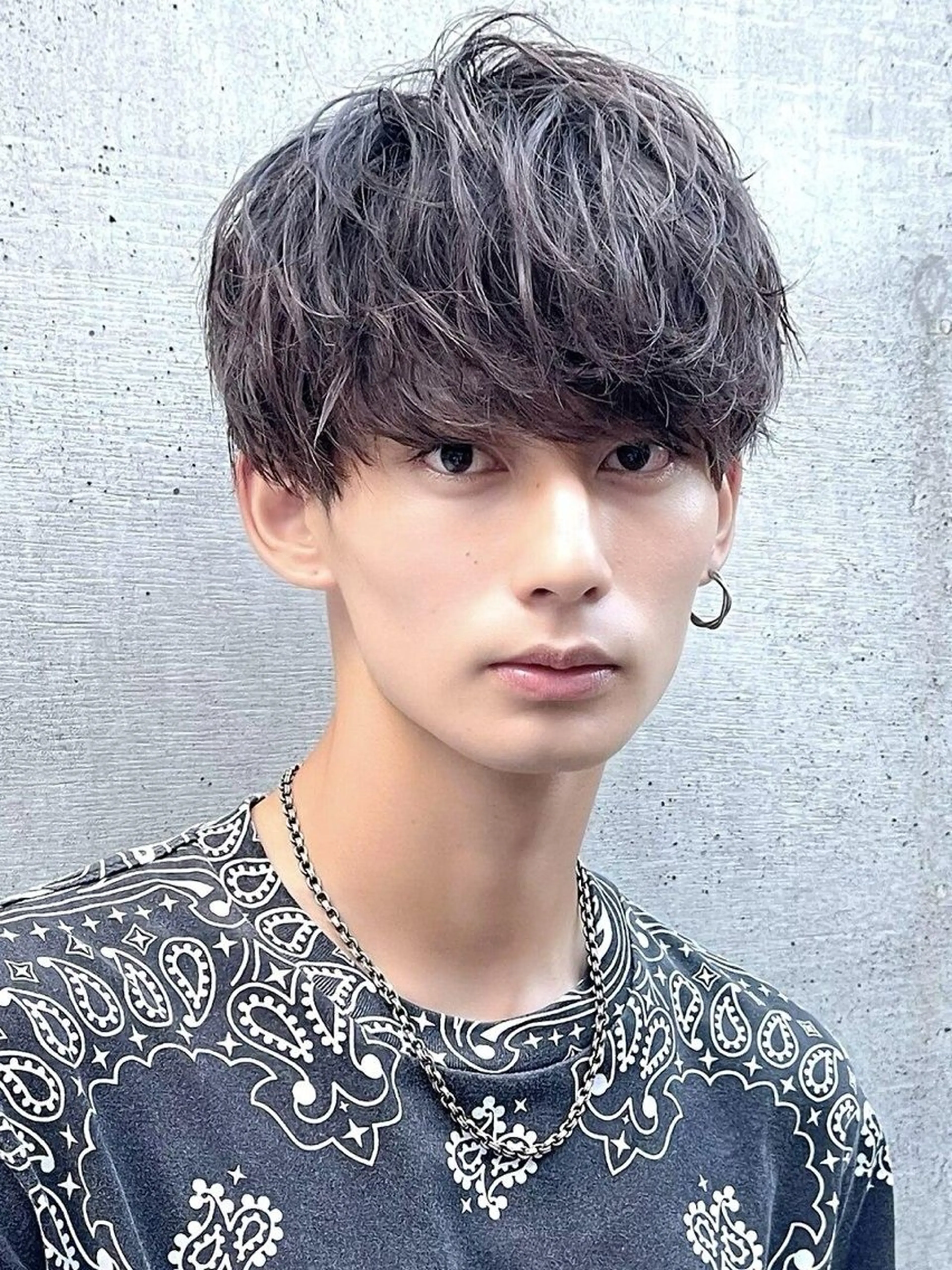 ショート パーマ メンズ 美容師歴6年 fifth前比嘉💥のヘアスタイル