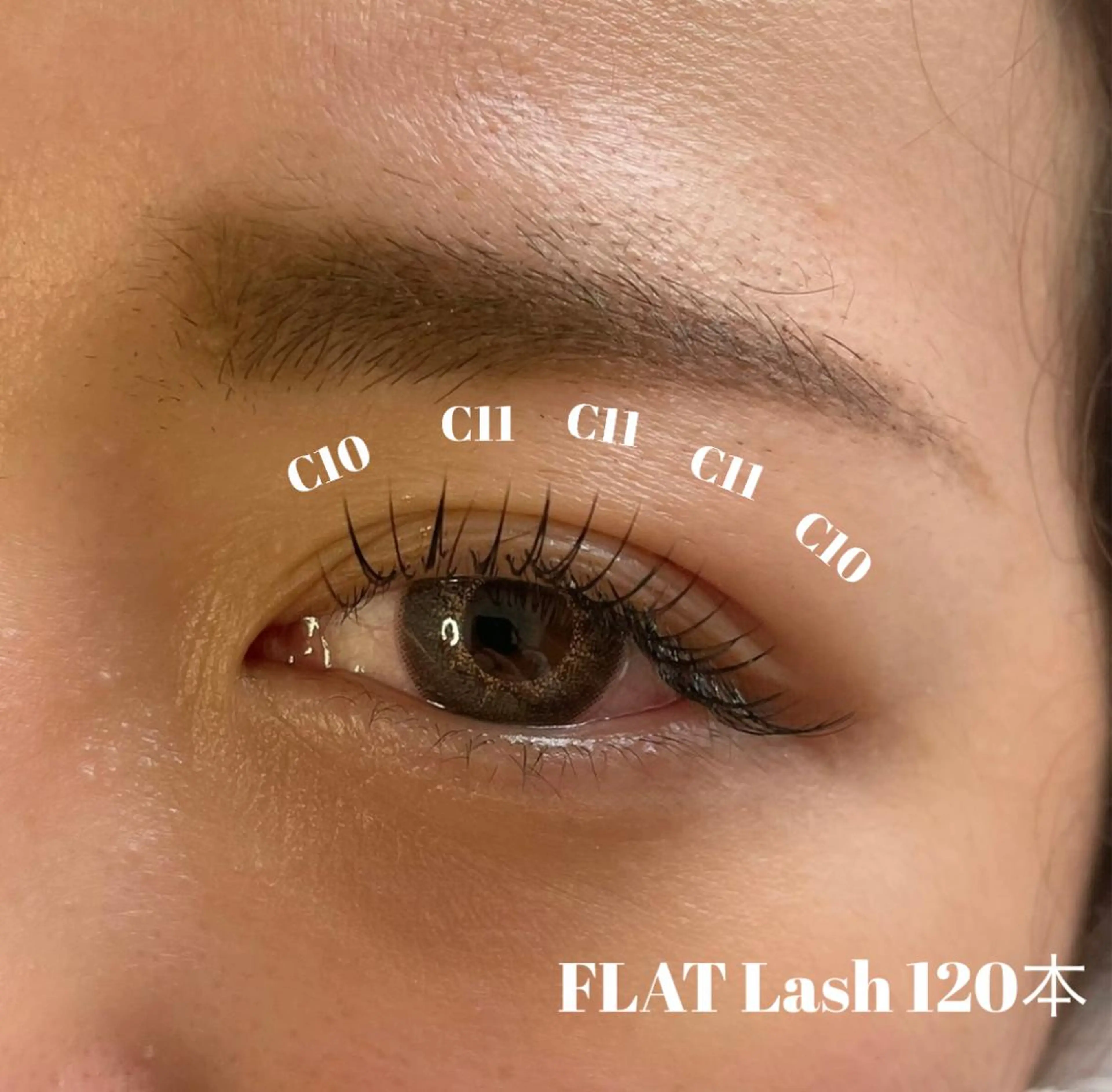 マツエク・マツパ フラットラッシュ マツエク W salon アイラッシュのマツエク・マツパデザイン