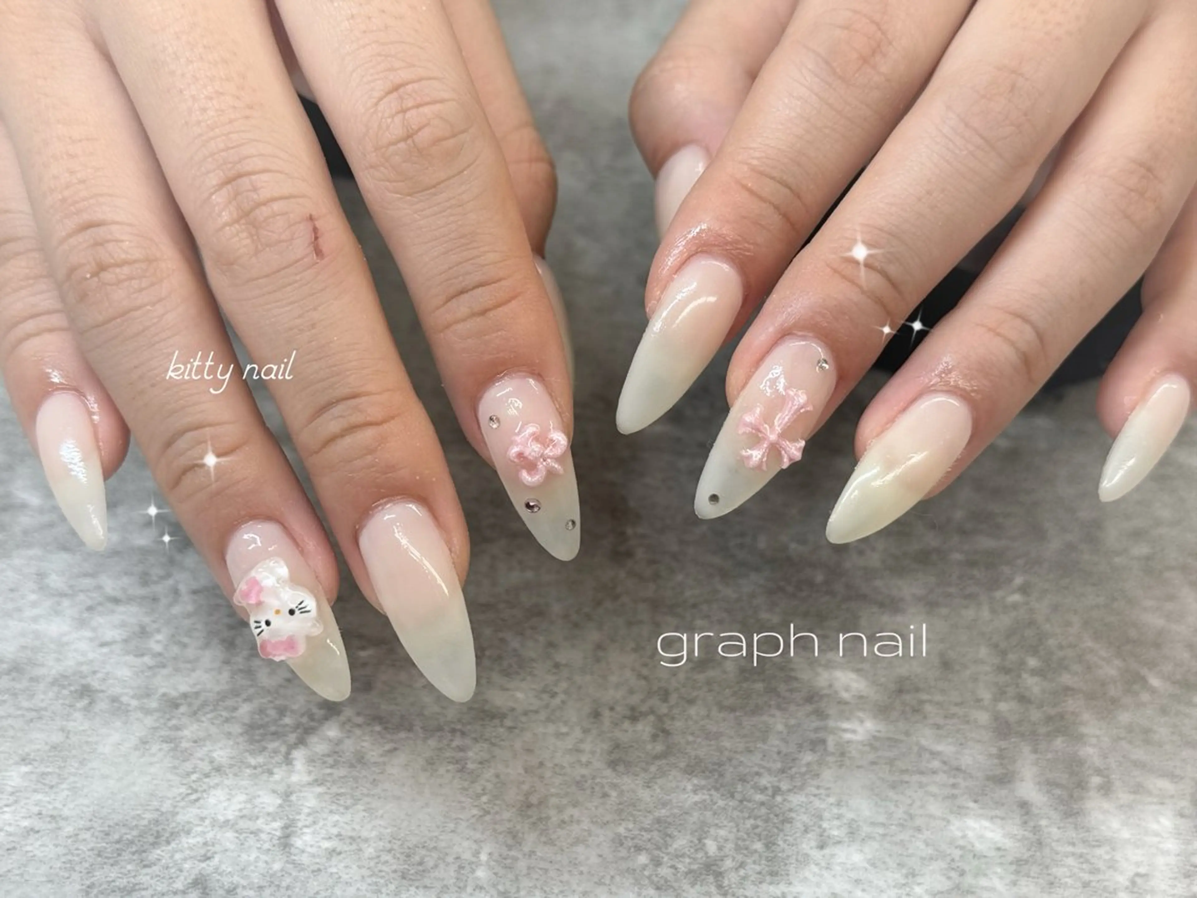 ネイル graph nail【グラフ ネイル】所属・graphnail‪ ‪‪❤︎‬manaのネイルデザイン