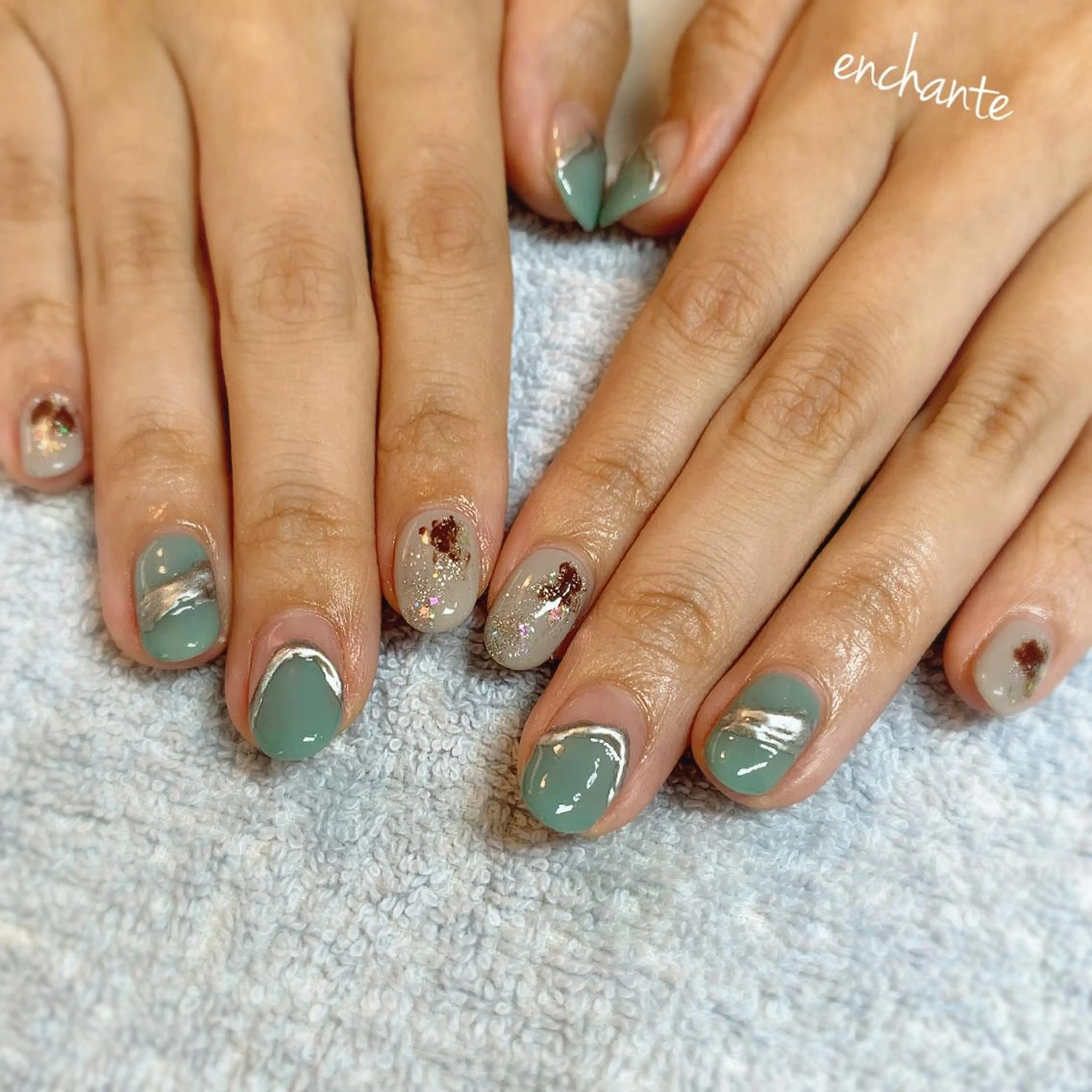 ネイル アンシャンテ所属・enchante 自由が丘のネイルデザイン