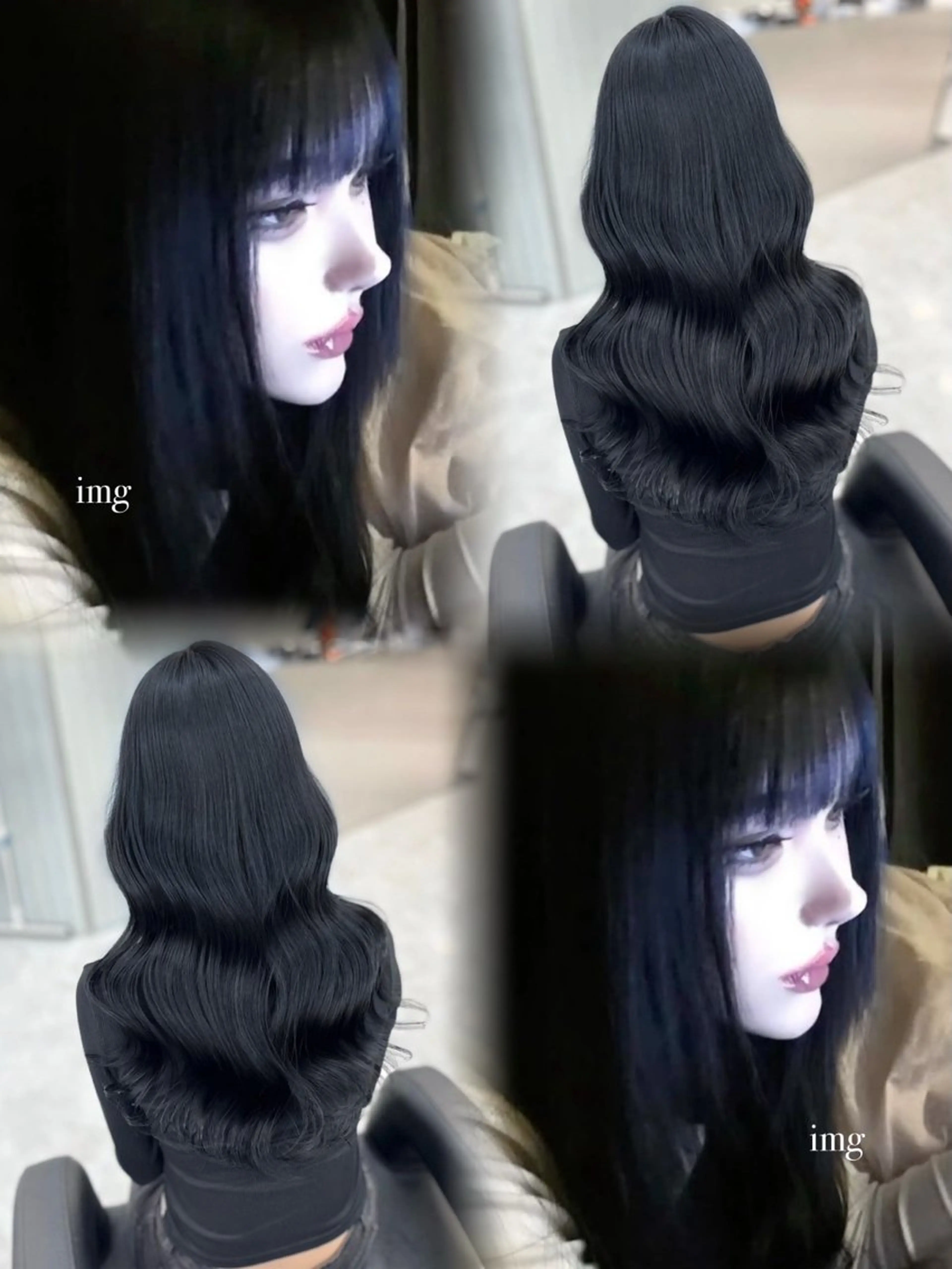 カラー ヘアカラー トリートメント 韓国風hair🖤 Maria🖤のヘアスタイル