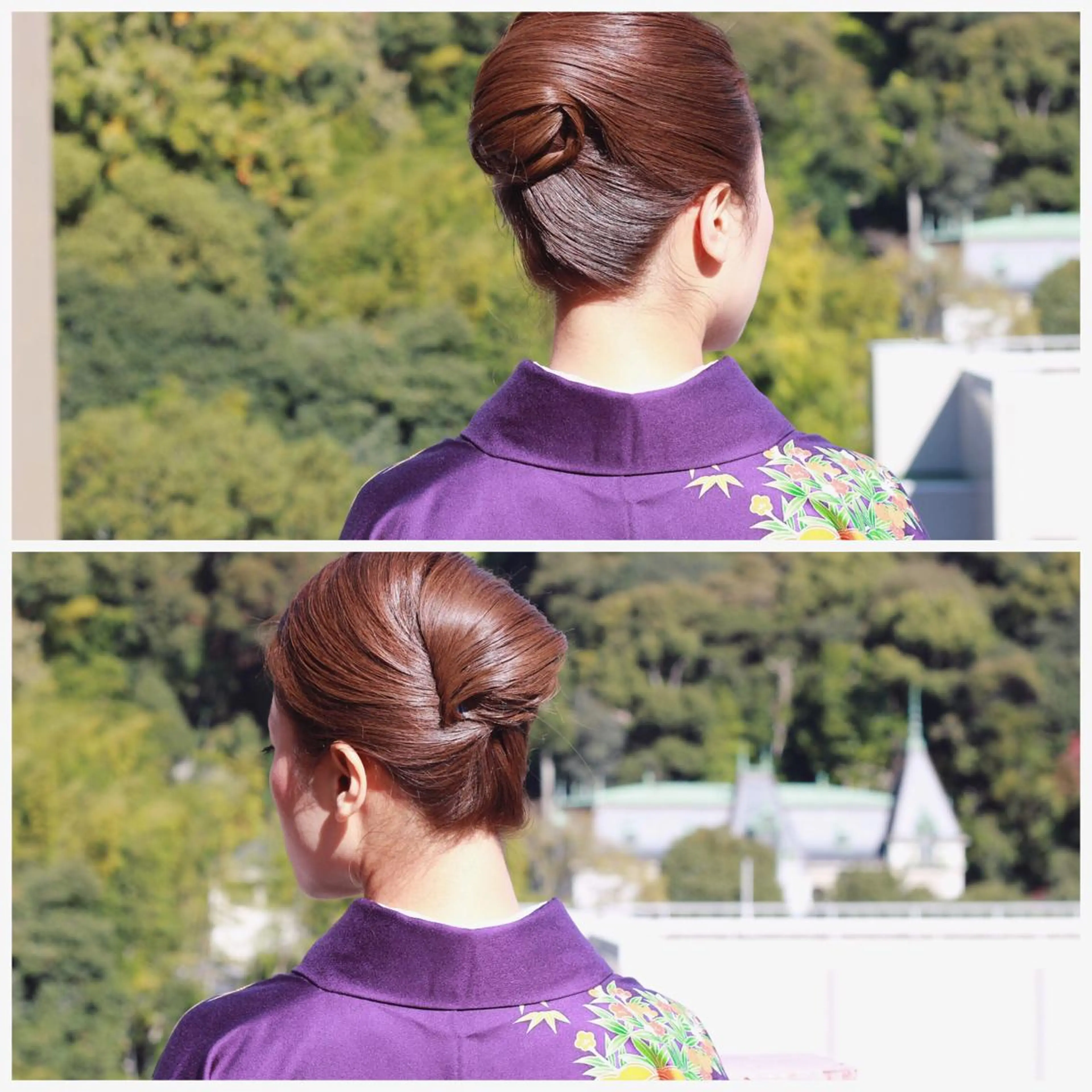 ヘアアレンジ 着物ヘア Viage （ビアージュ）のヘアスタイル