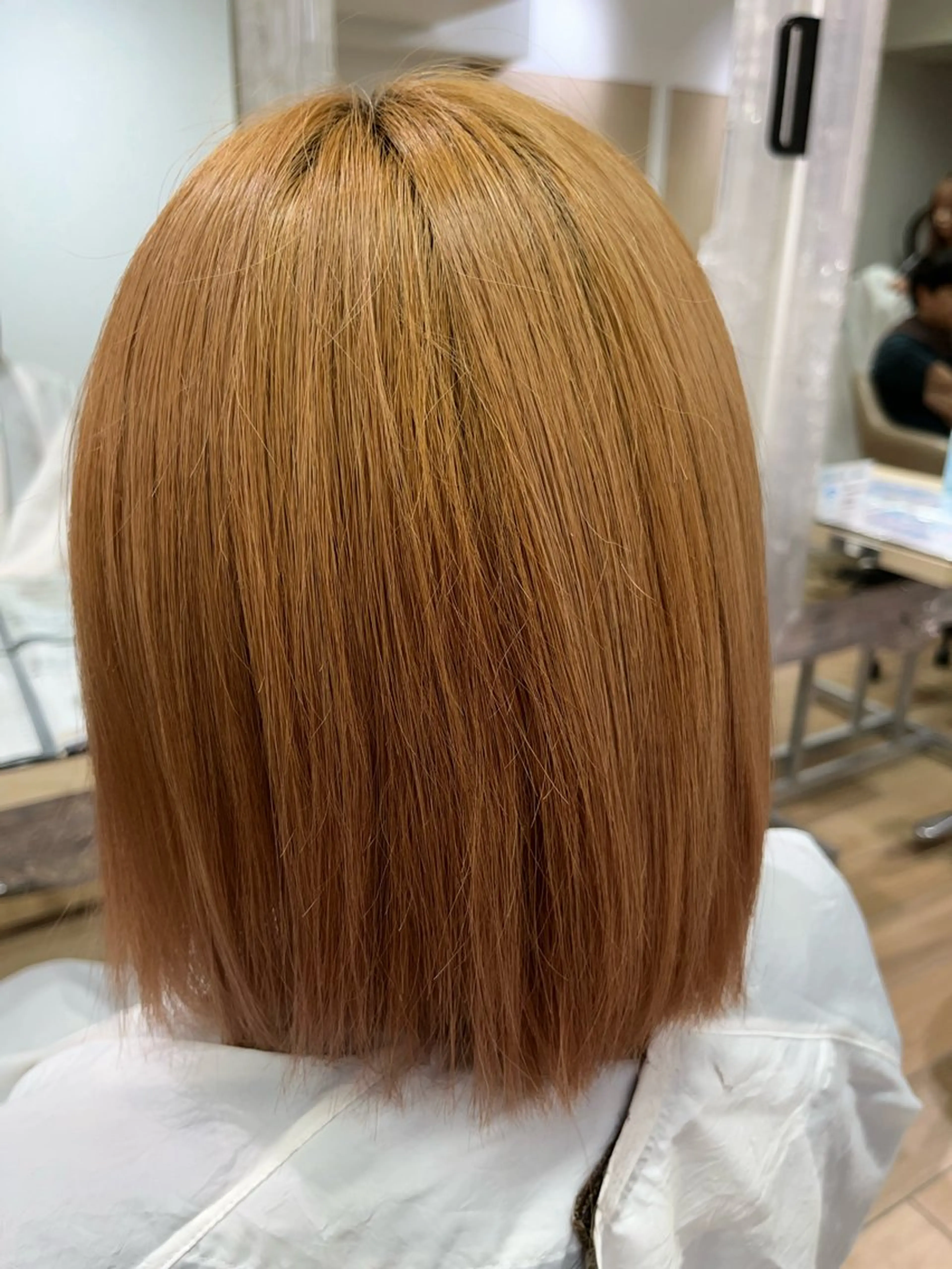 ミディアム カラー ヘアカラー 稲垣 舜典のヘアスタイル
