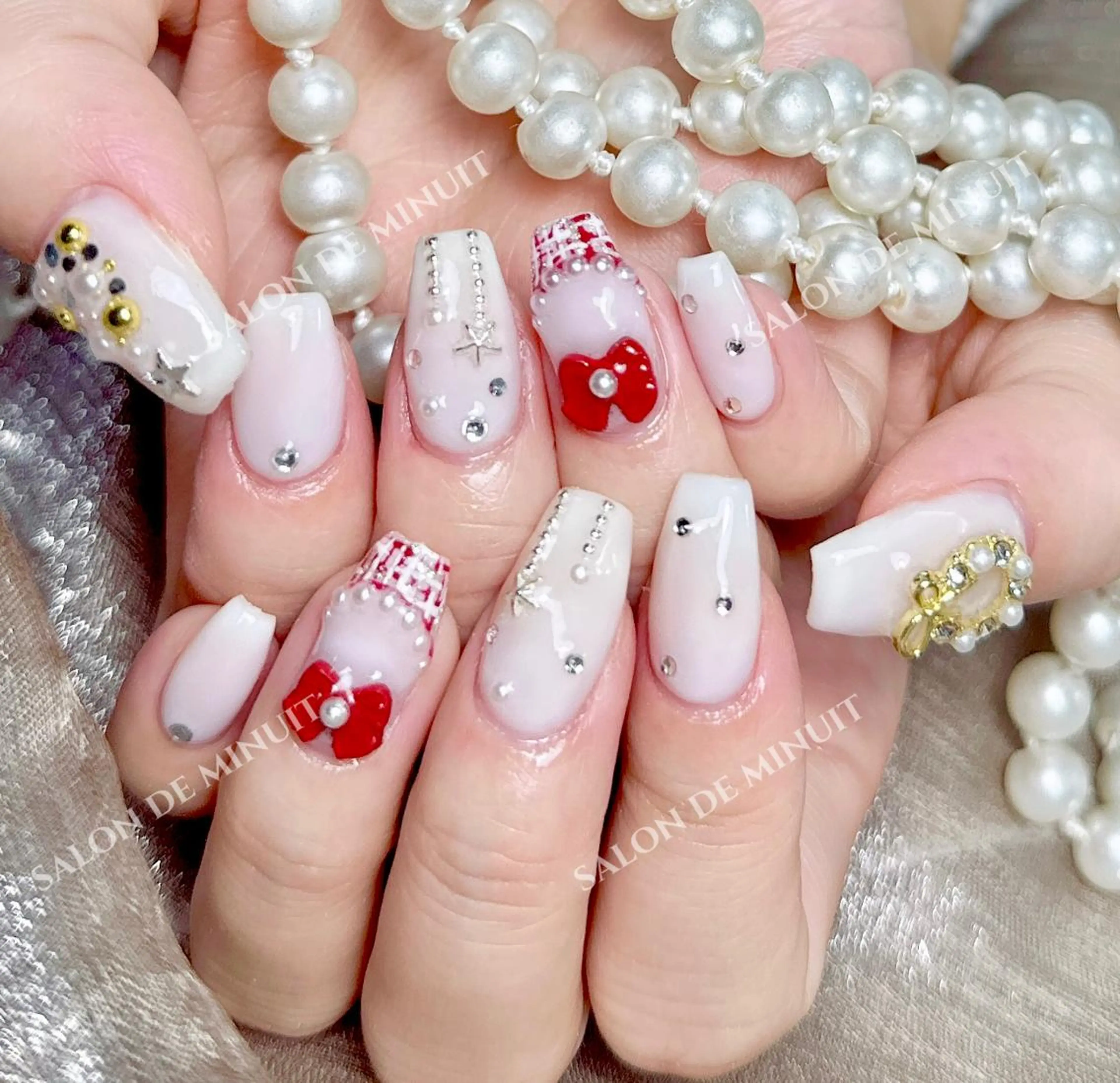 ネイル ハンドネイル ハンドケア Salon de Minuit🦩のネイルデザイン