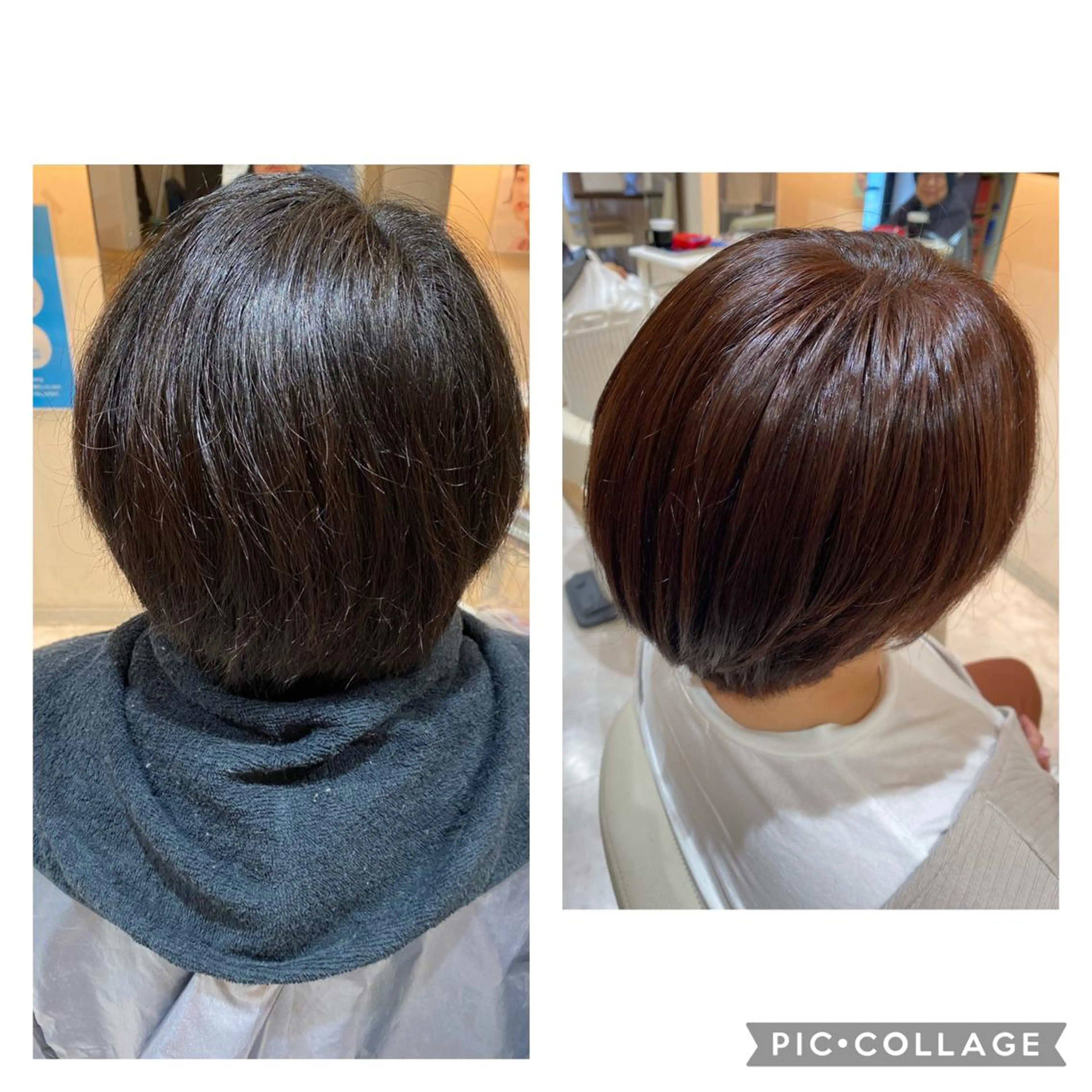 ショート カラー ブリーチ ブリーチなしカラー 清水 有紗のヘアスタイル