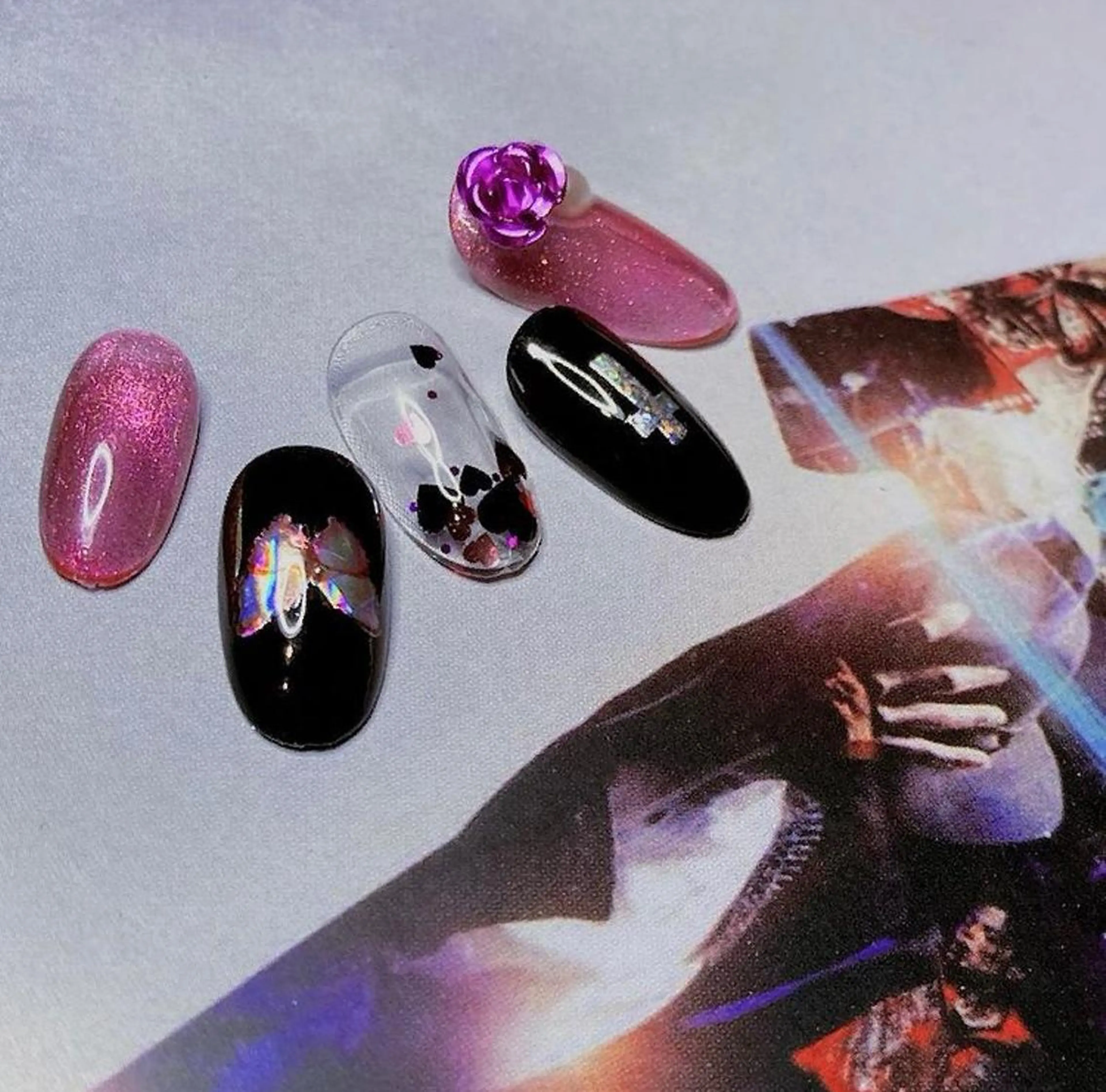 ネイル マグネットネイル NOIROUGE所属・NOI ROUGEのネイルデザイン