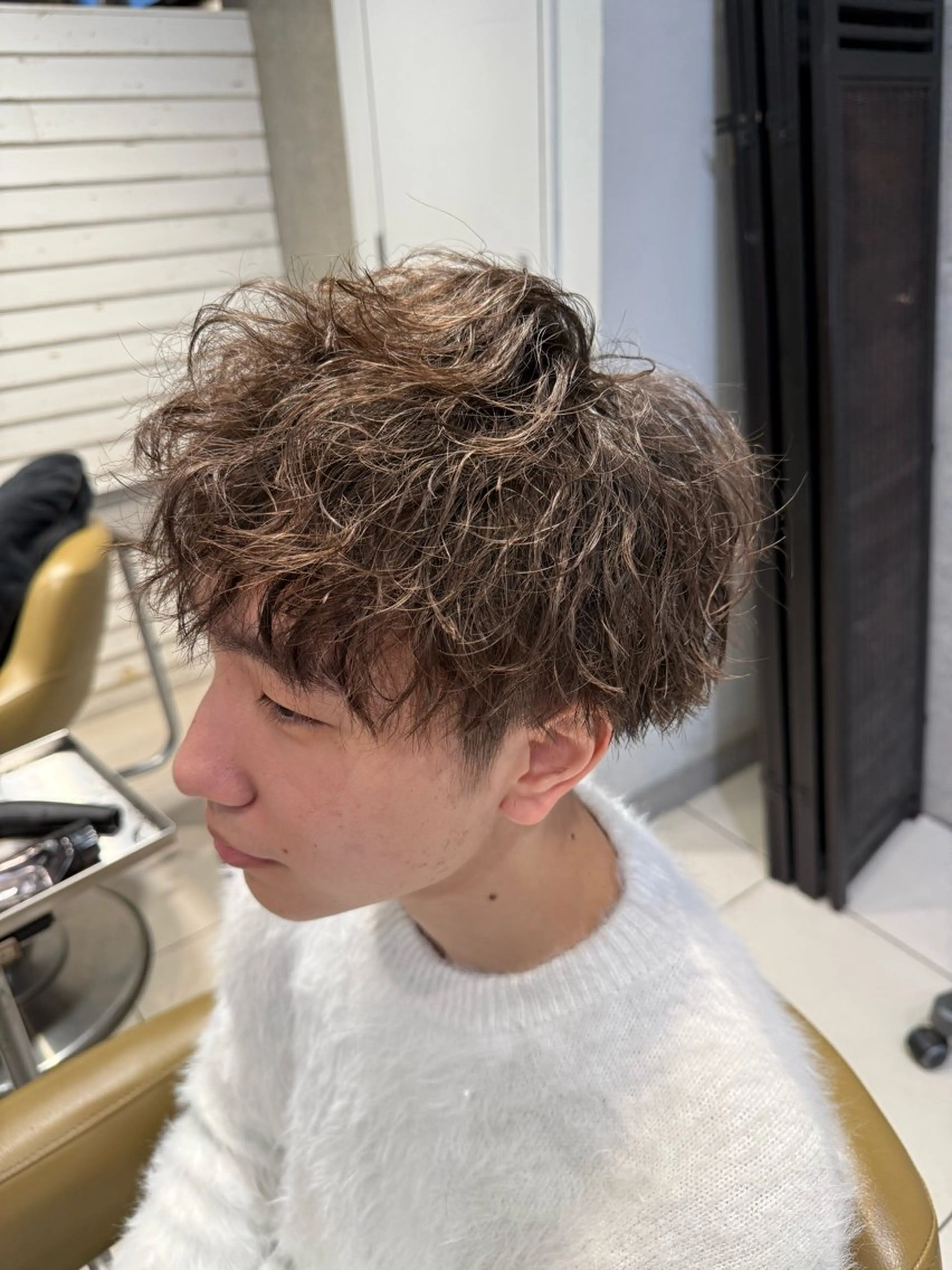 メンズ カット パーマ ⭐️ツイスパ⭐️ 菊池　拓也のヘアスタイル
