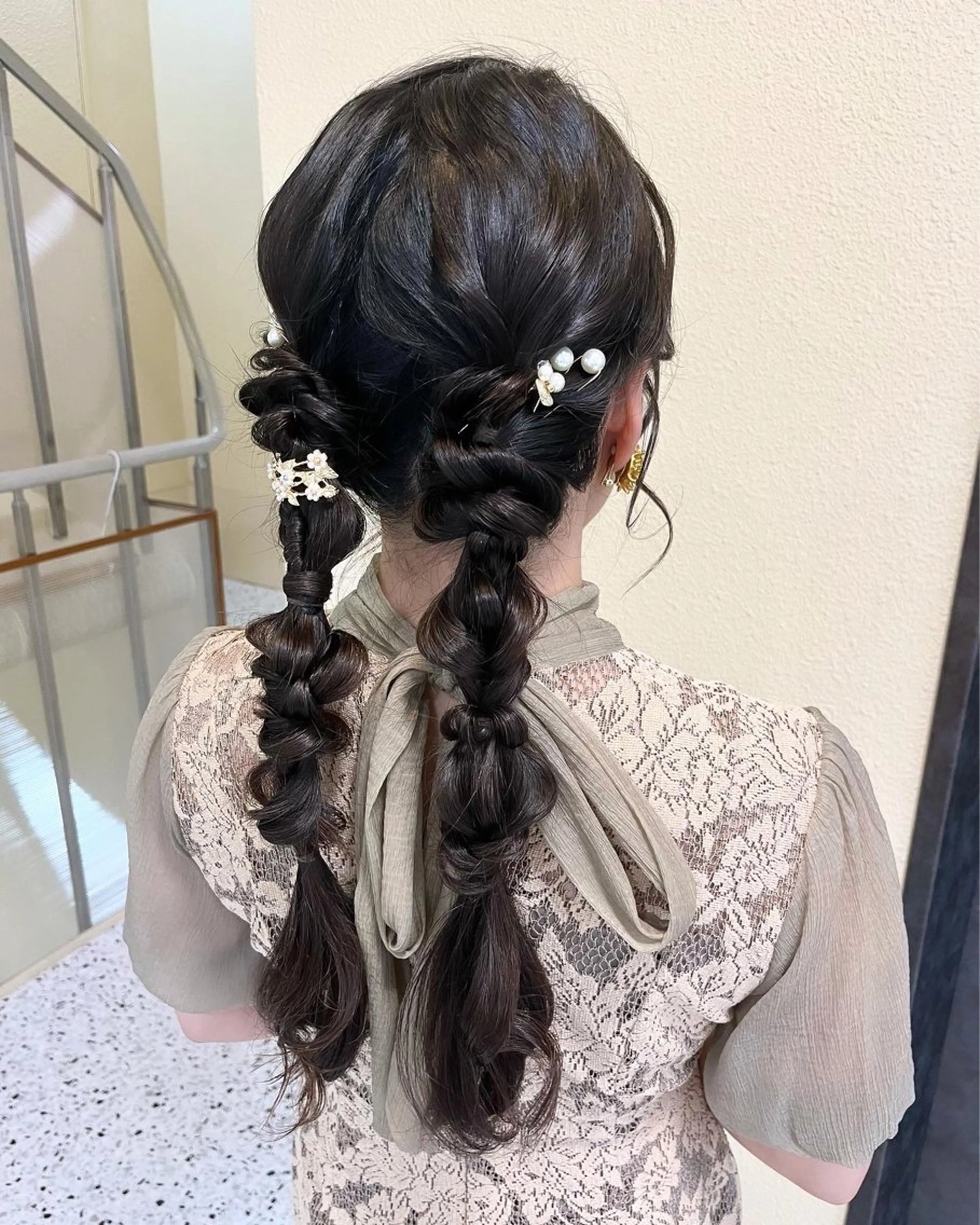 ヘアアレンジ ヘアセット Mila Akariのヘアスタイル