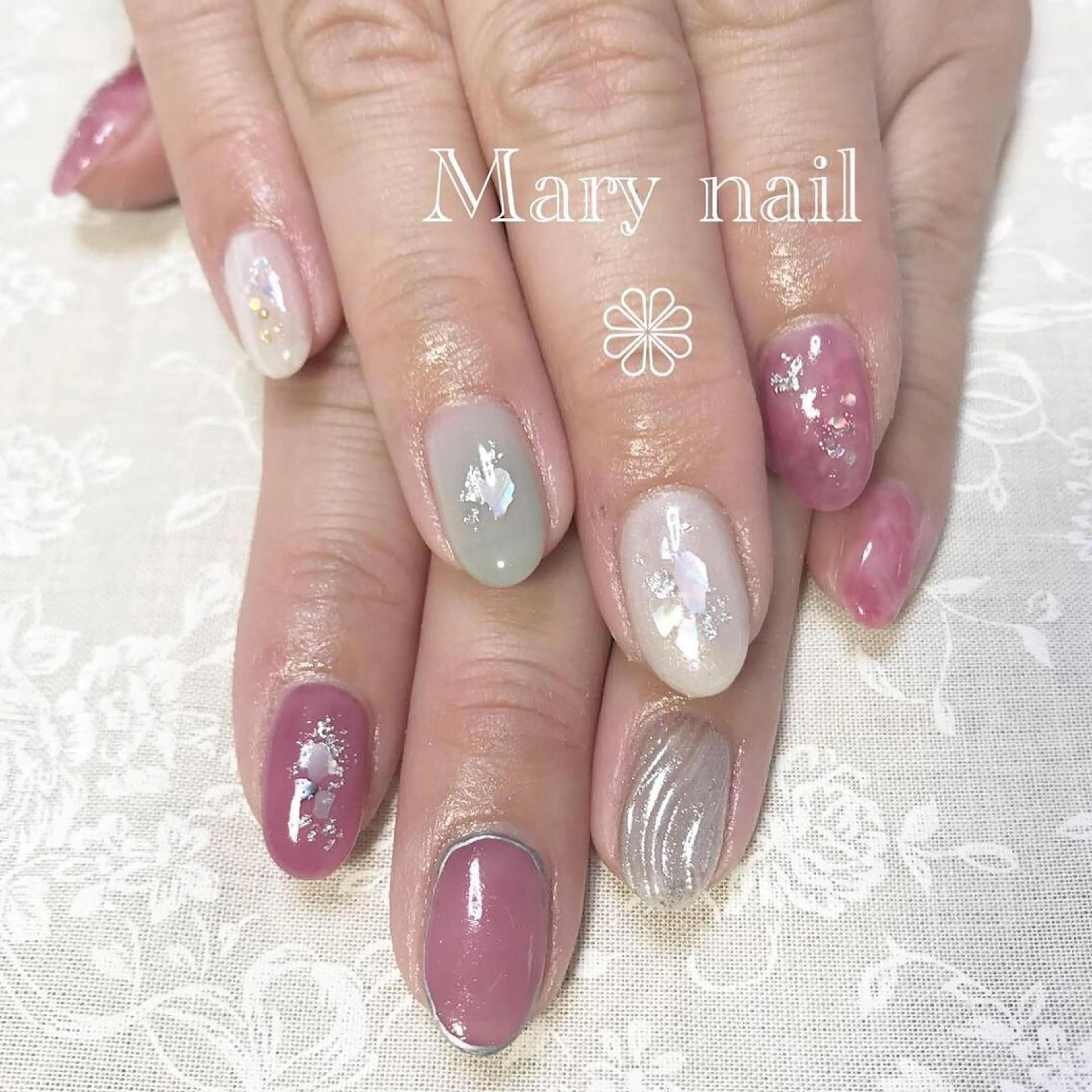 ネイル ニュアンスネイル WITH  NAIL ネイリストのネイルデザイン
