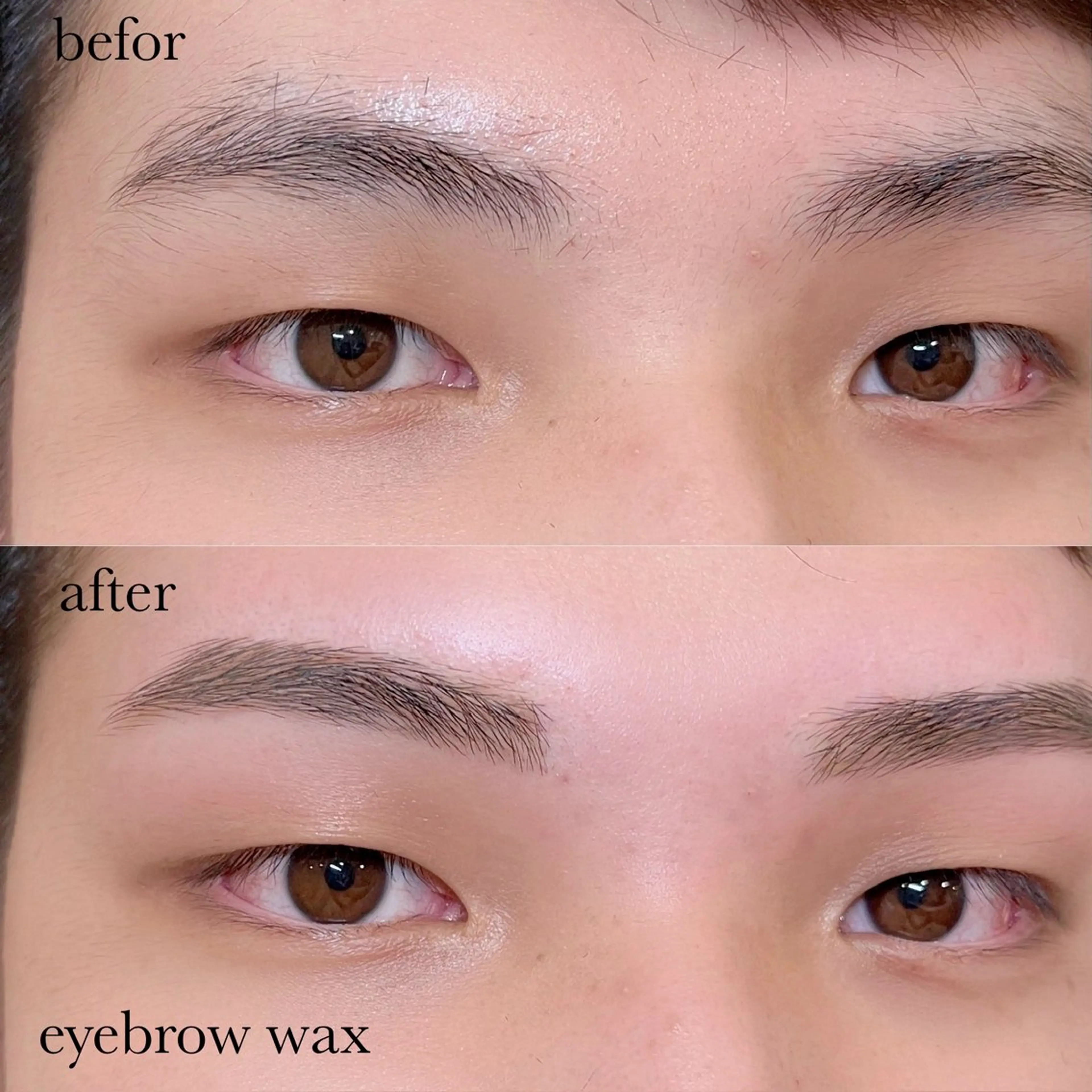 アイブロウ 眉カット 眉毛ワックス脱毛 長尾 桃果 🫧 eyelistのマツエク・マツパデザイン