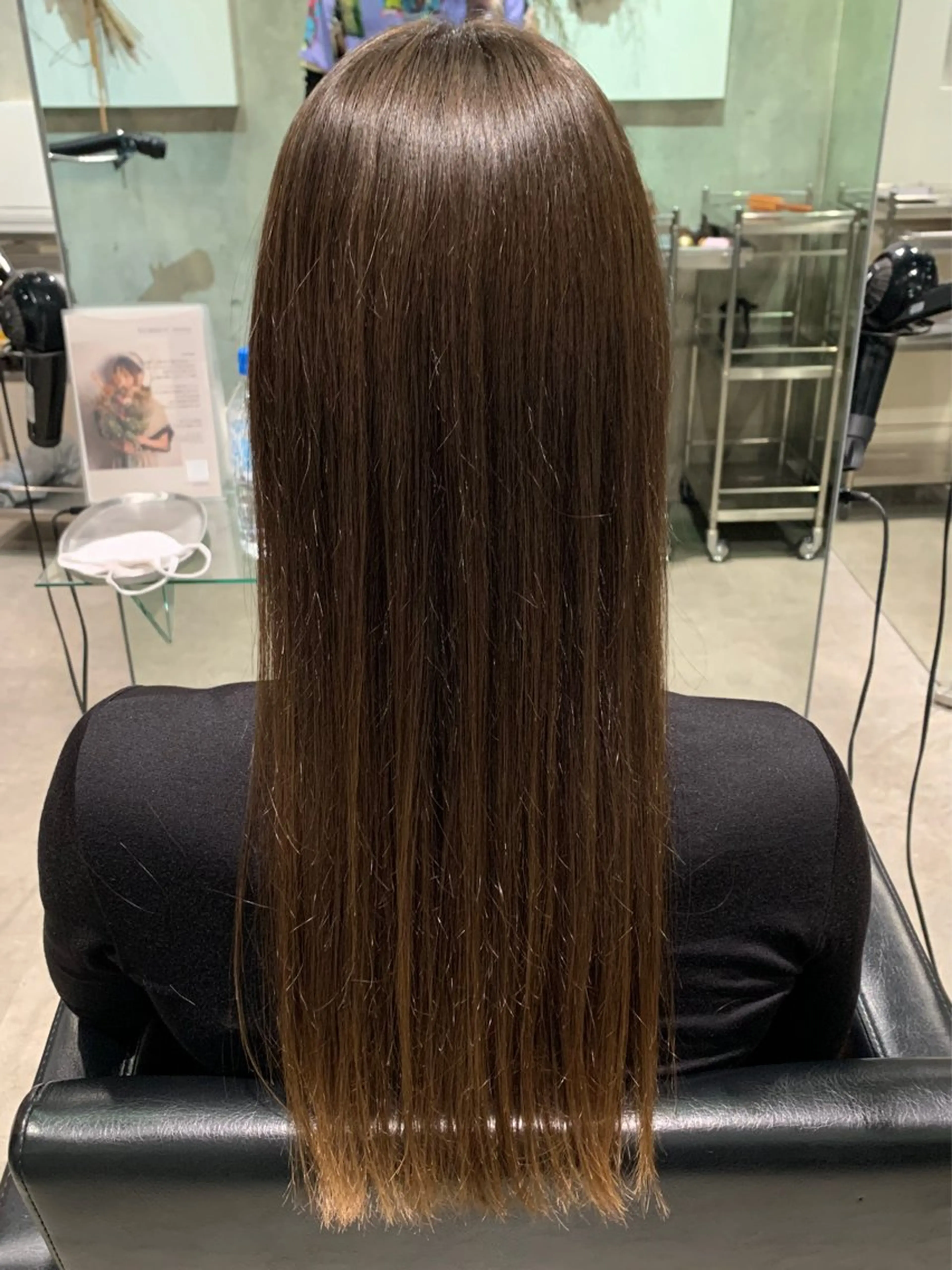 ロング カラー ブラウンカラー レイヤー/艶髪/ 髪質改善/YUYAのヘアスタイル