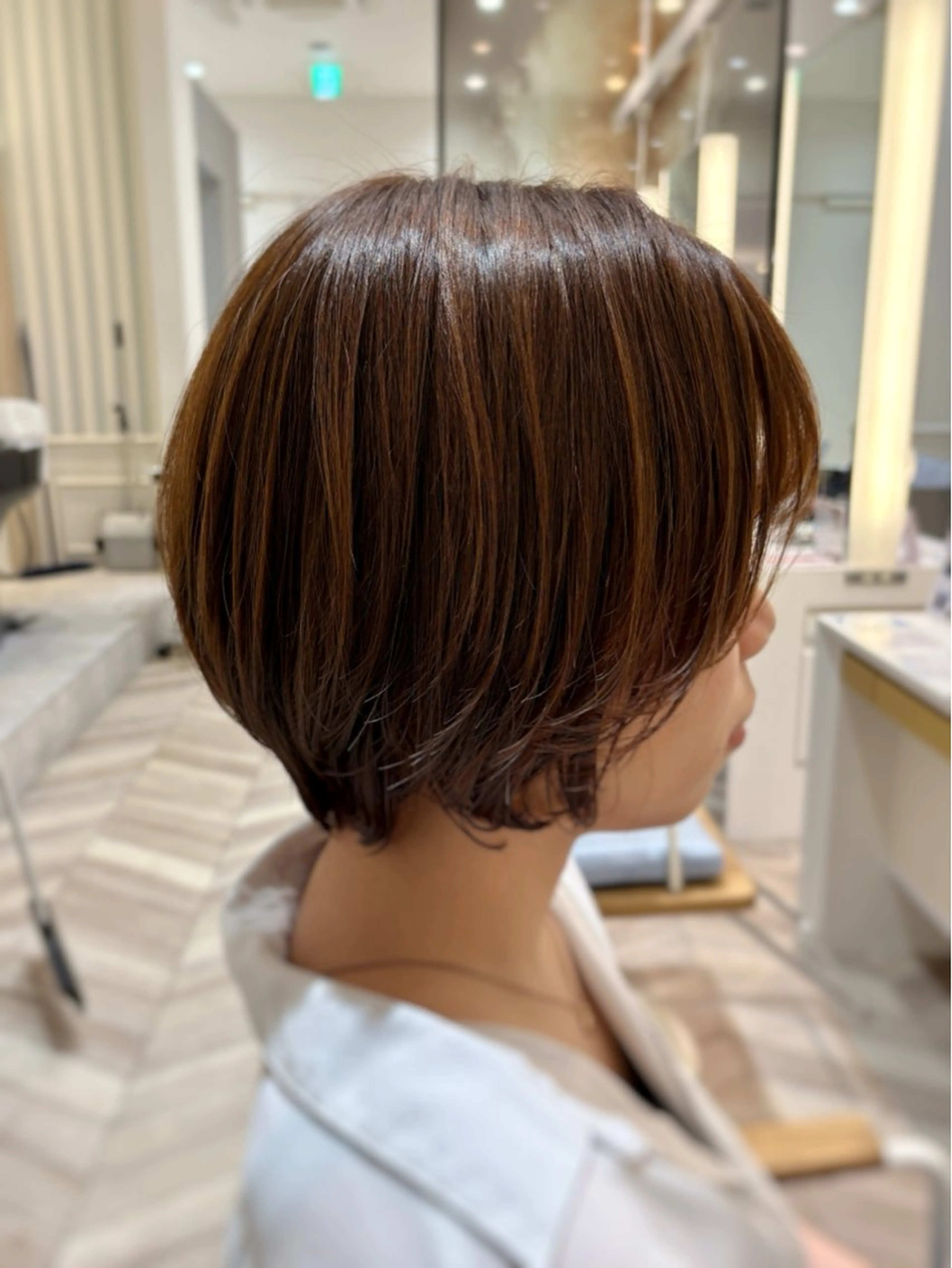 ショート 丸みショート ショートヘア カット ヘアカラー ✨垢抜け/似合わせ✨ モテ髪/井谷拓馬のヘアスタイル