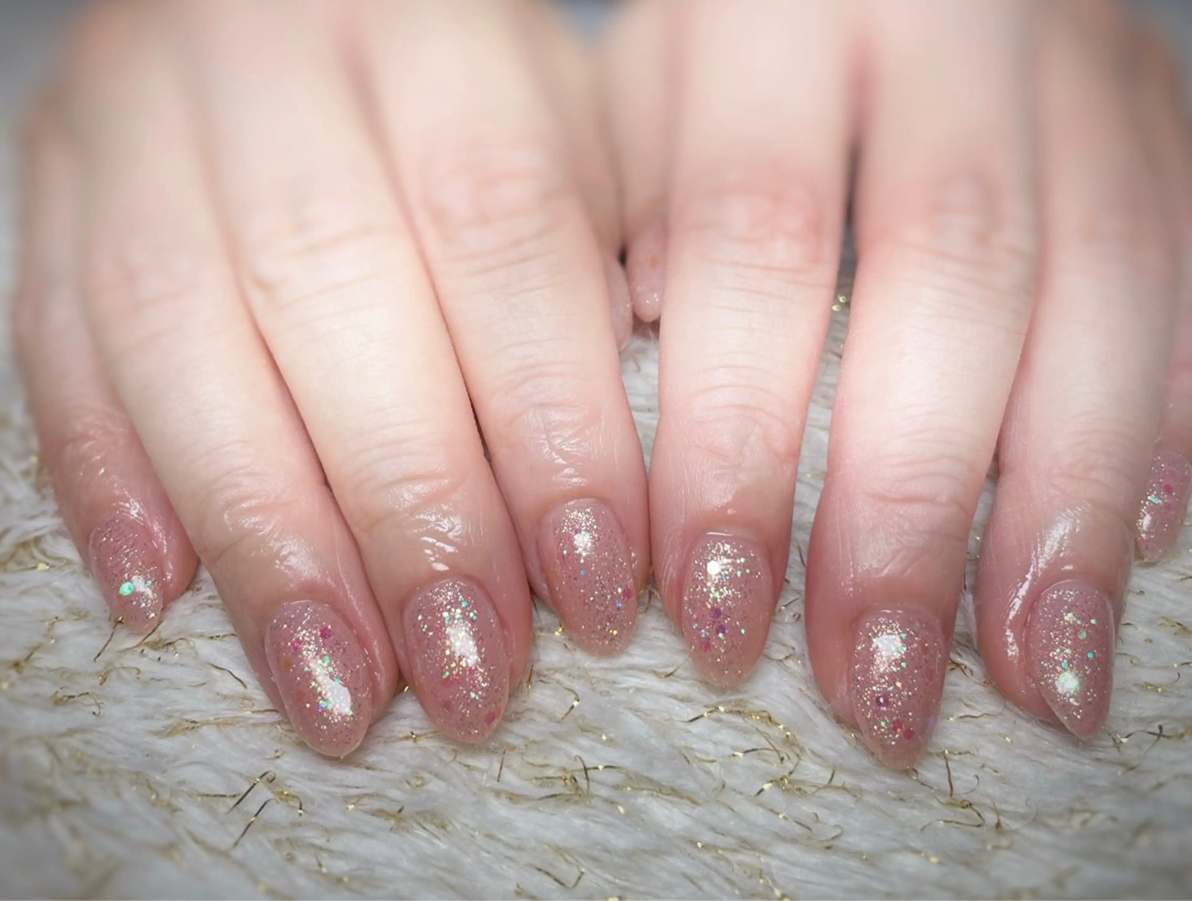 ネイル ラメ(グリッター) ハンドネイル nail ayacaのネイルデザイン