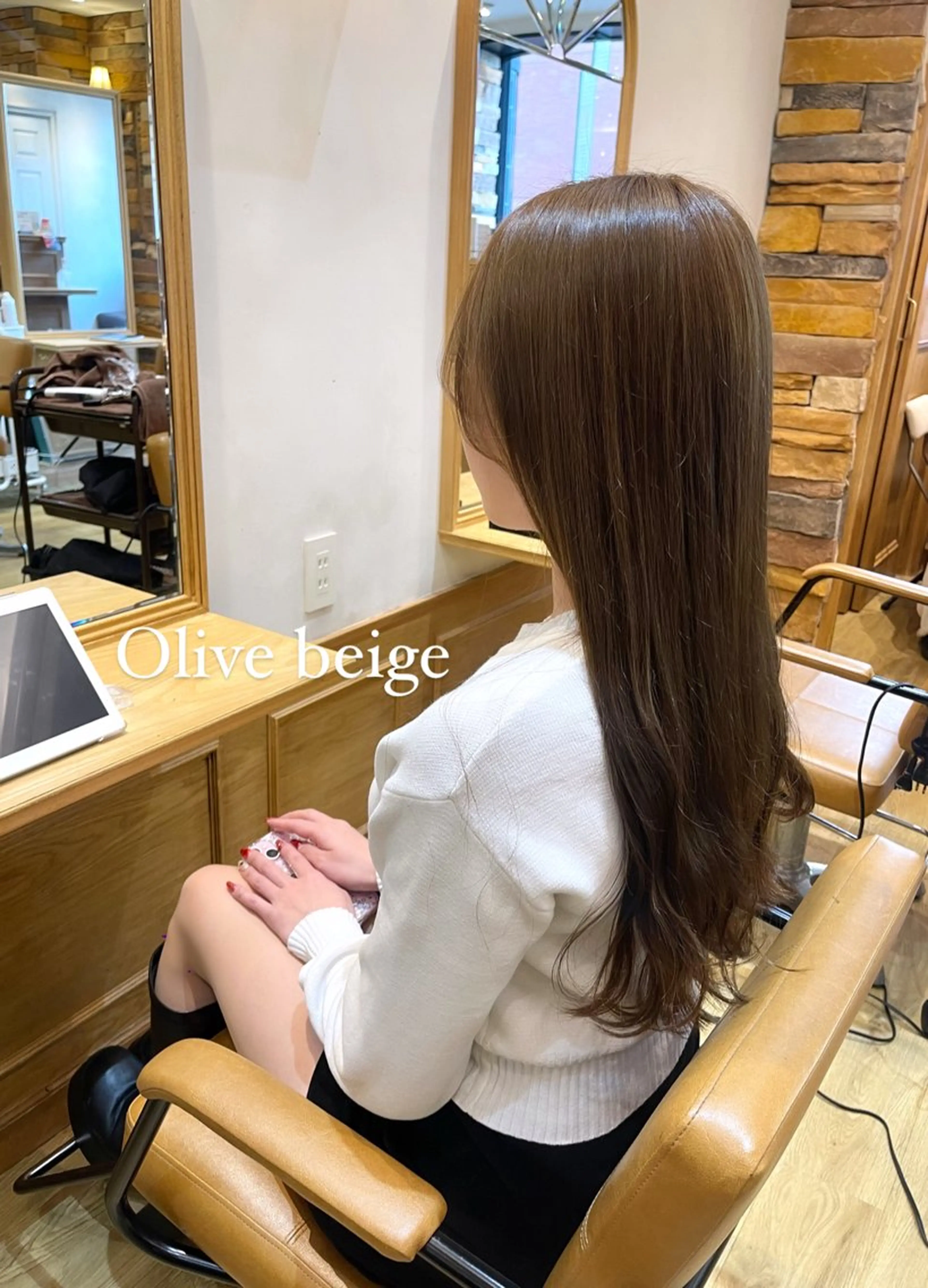 ロング カラー ヘアカラー トリートメント 🌸shuka🌸新 宿／coloristのヘアスタイル