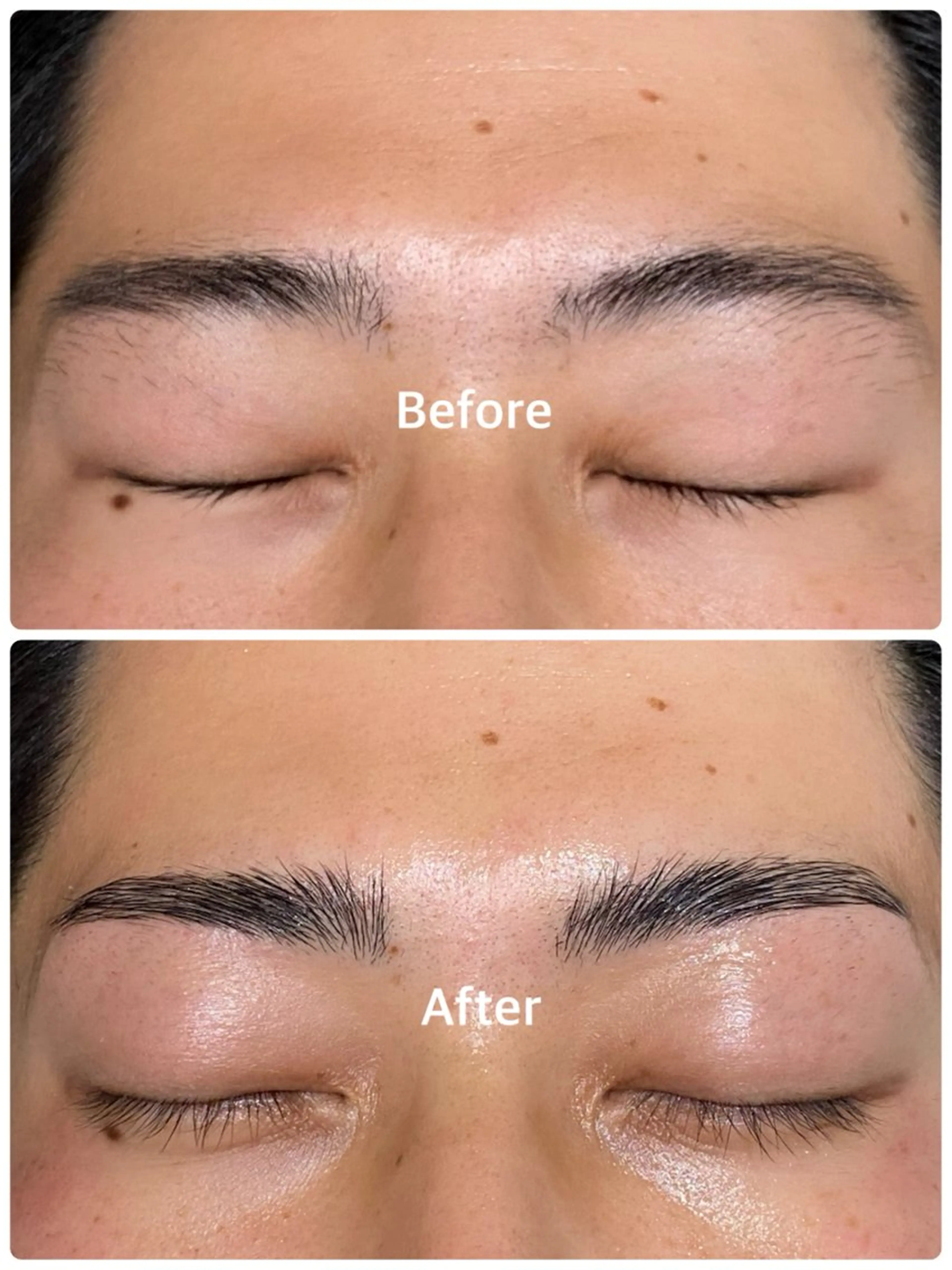 【HBL】眉毛パーマ・WAX脱毛込み(メンズのみ)の写真