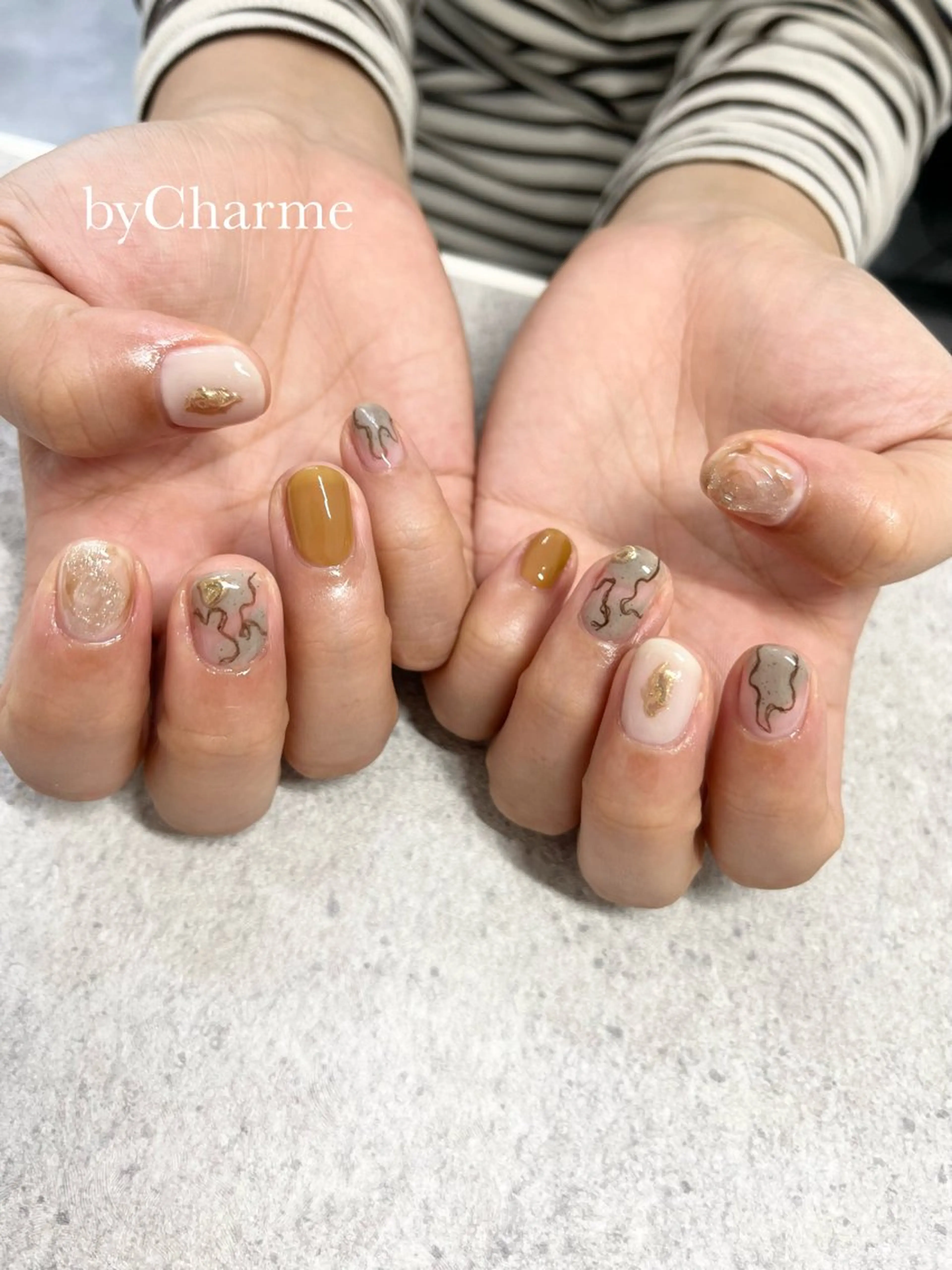 ネイル Ray. byCharmeのネイルデザイン