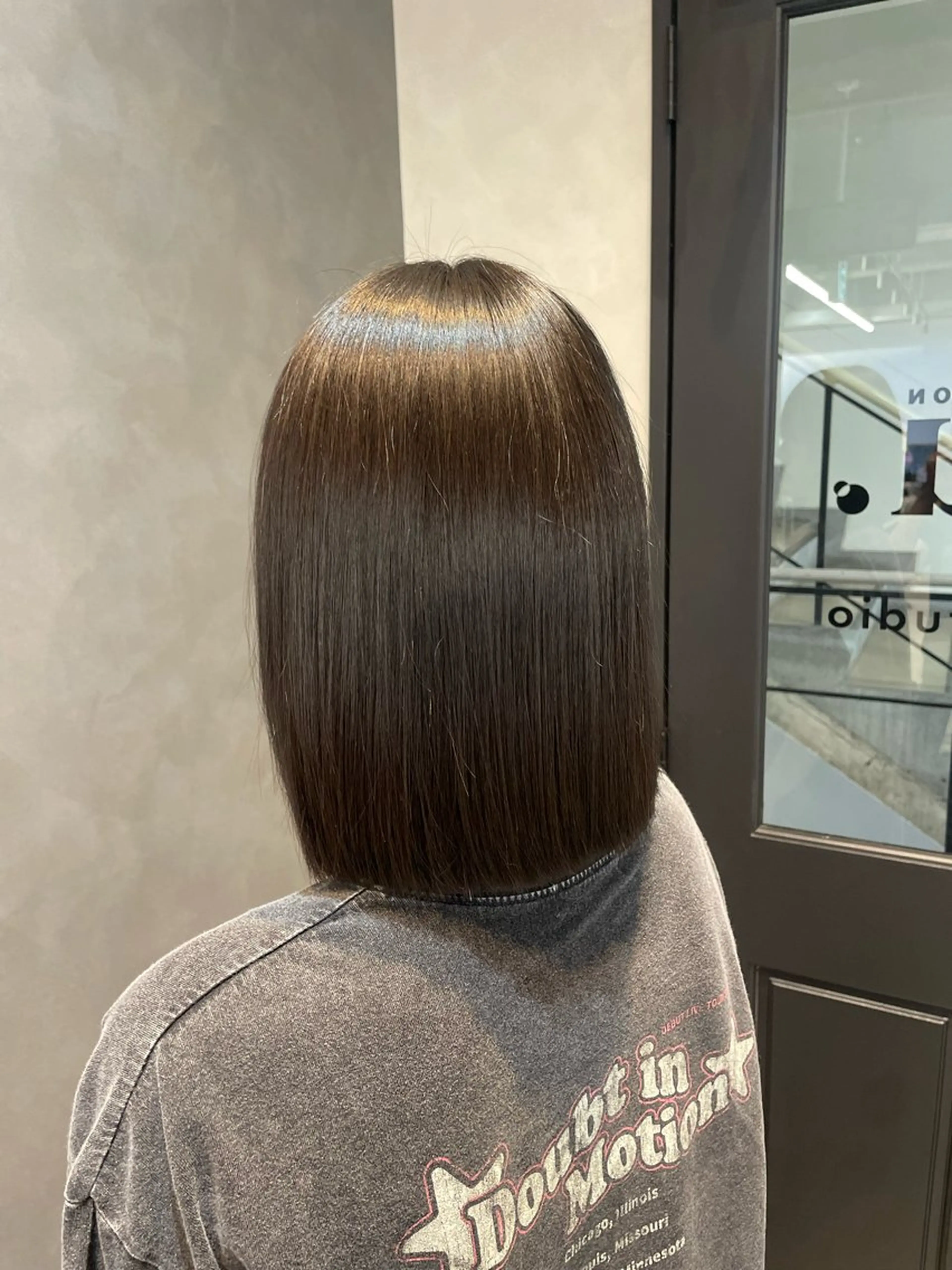 ミディアム 縮毛矯正 mahiro /仙台のヘアスタイル