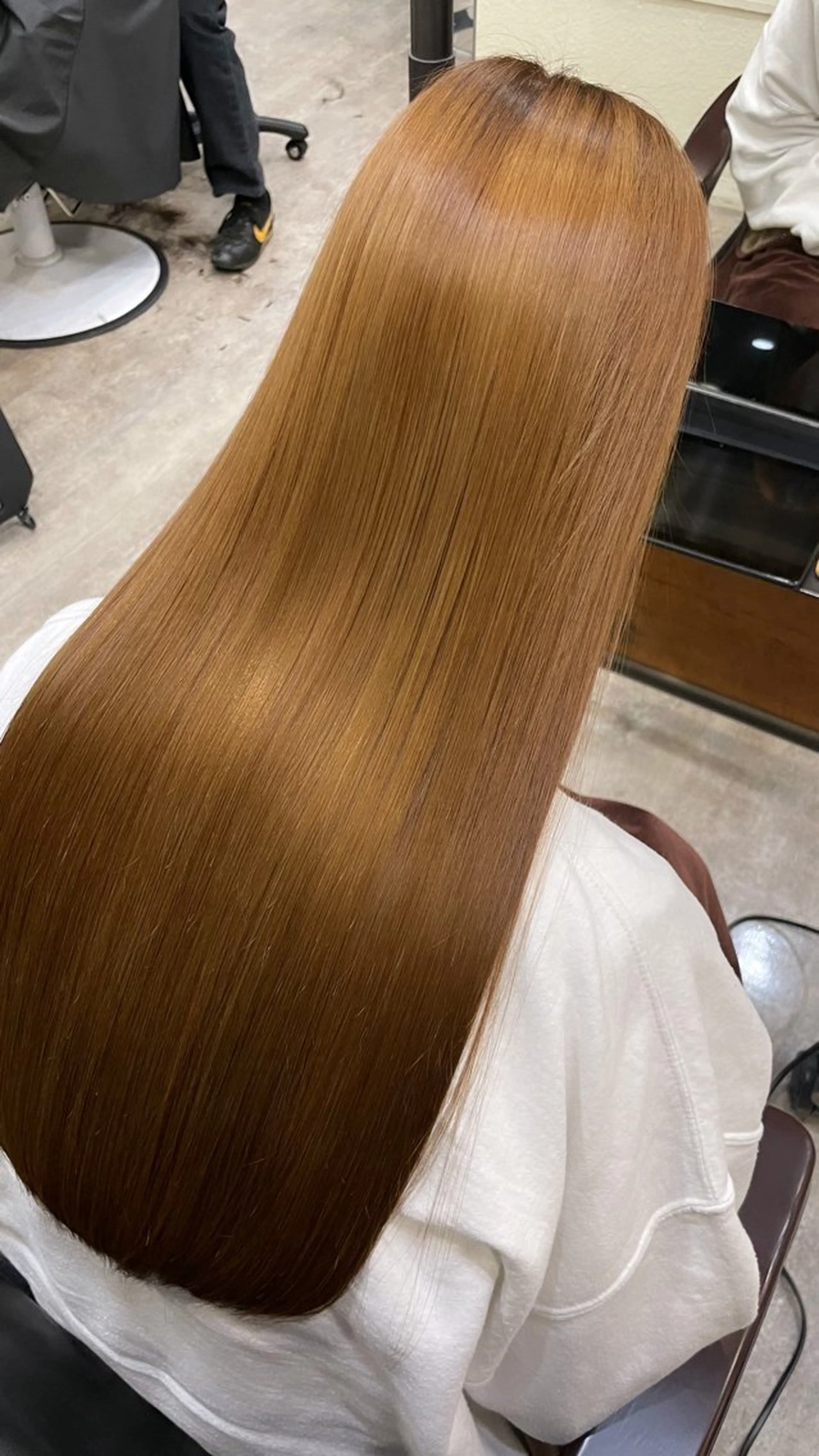 ロング カラー トリートメント 酸熱トリートメント カット ヘアカラー トリートメント 🐾Kenta🐾✰ ブリーチカラー✰のヘアスタイル