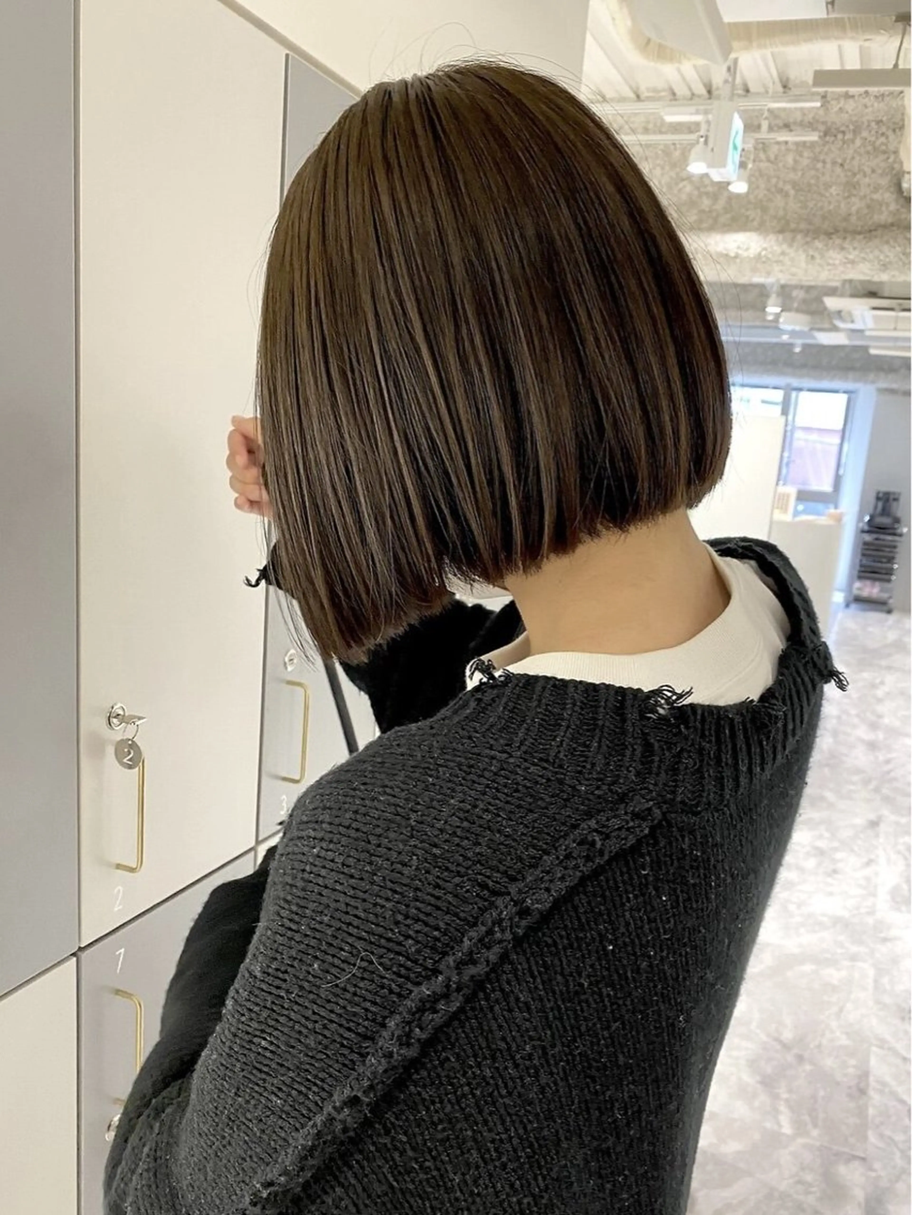 ショート ボブ LOVEST  井上 亜未/ 暖色のヘアスタイル